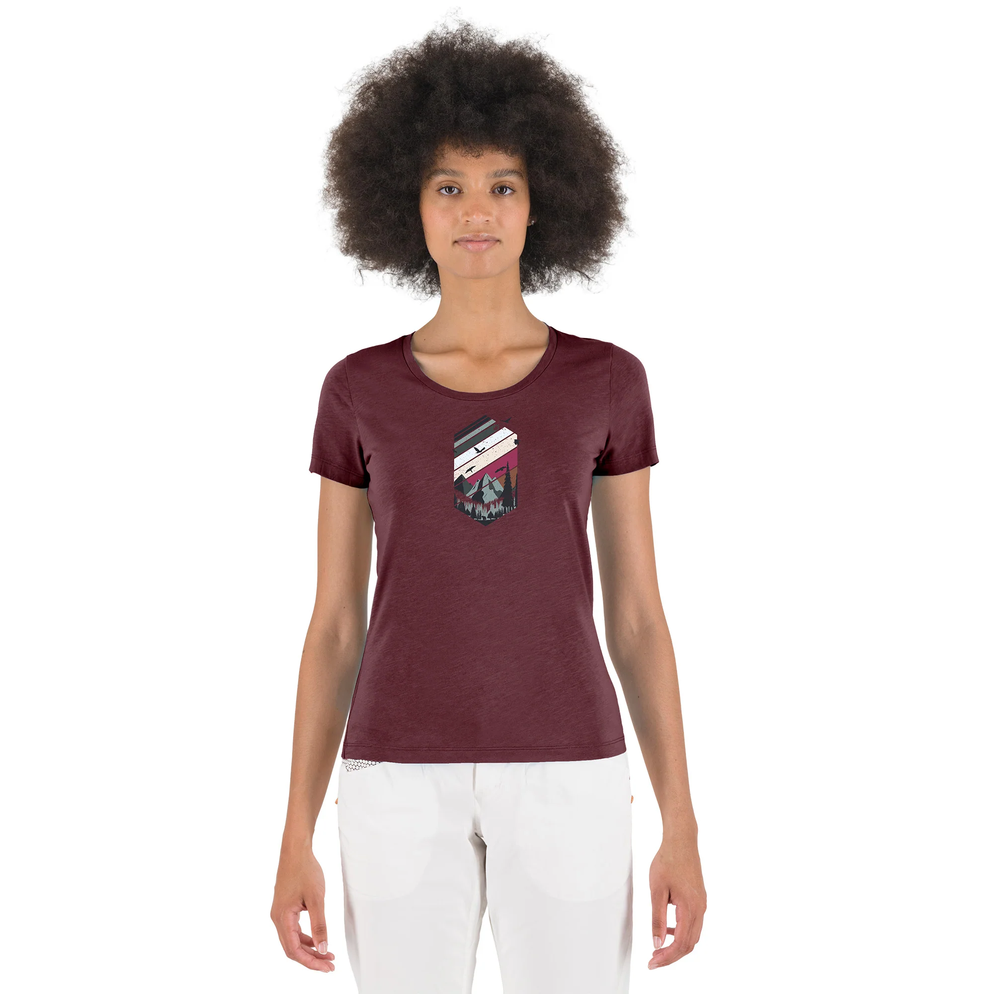 Women's Valley T-Shirt - Purple - Image 3