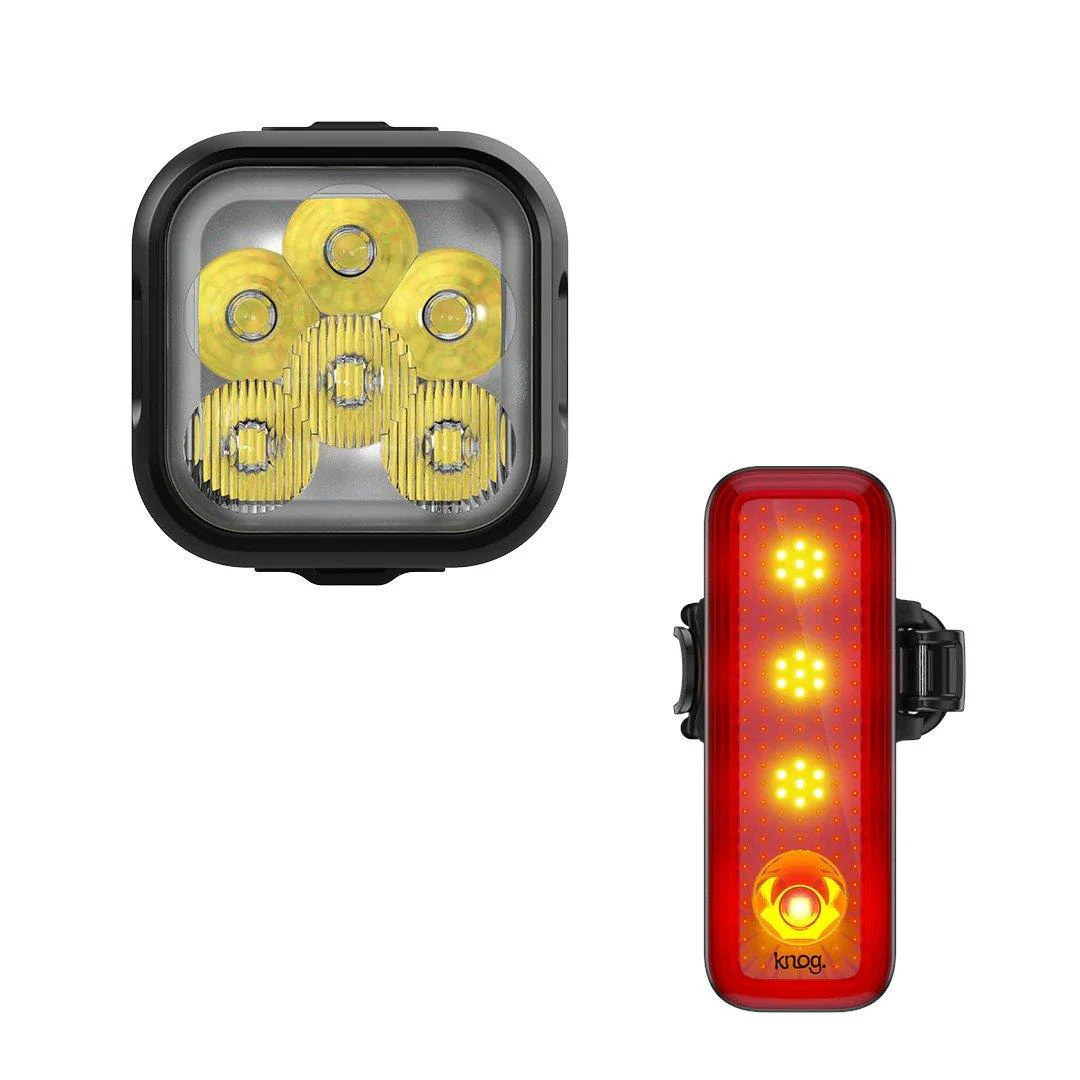 Blinder 1300 + R-150 Rear Bike Light Set - Black - Image 3