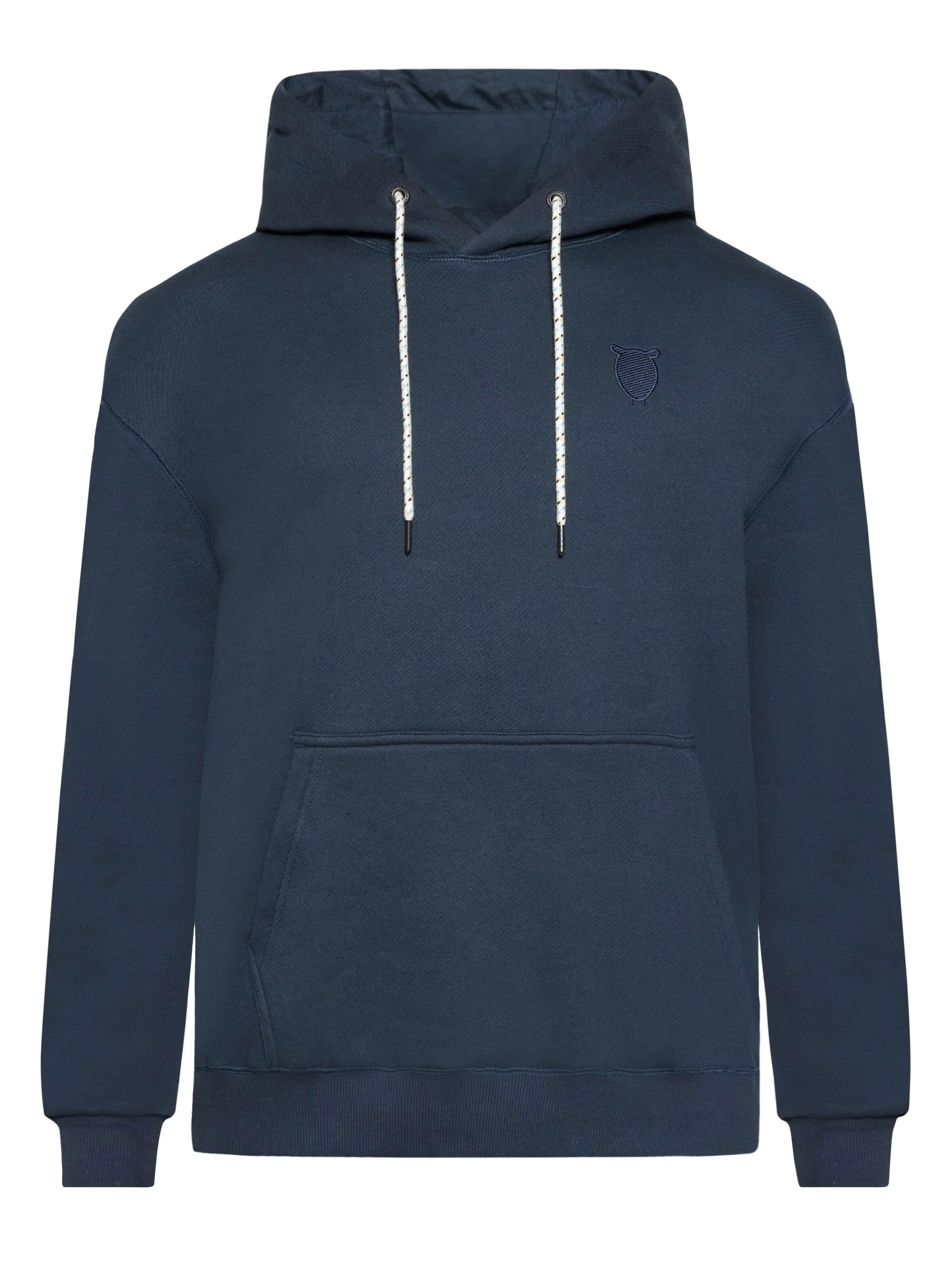 Men's Diagonal Terry Hoody - Navy