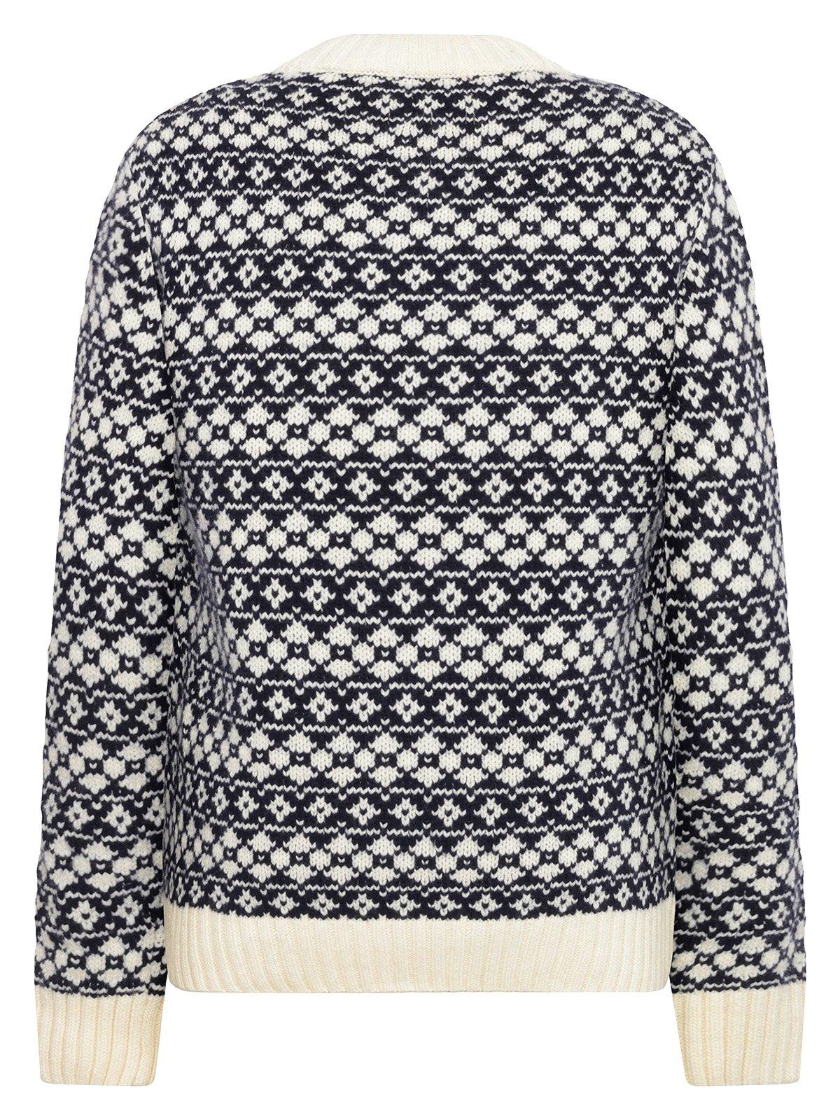 Women's Lambswool Sweater - Blue - Image 2