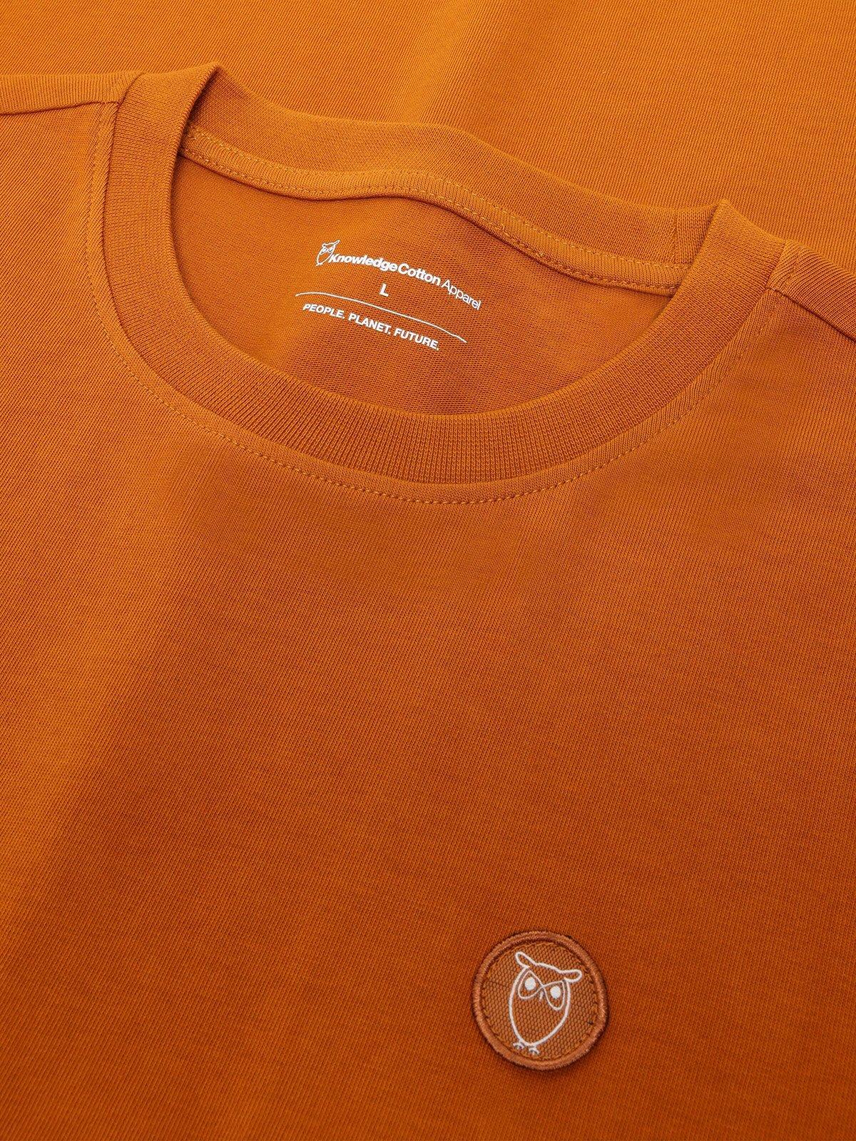 Men's Loke Badge T-Shirt - Orange - Image 3