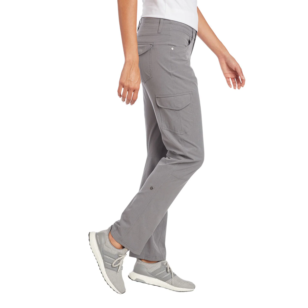 Women's Freeflex Roll-Up Pants (32") -  Grey - Image 4