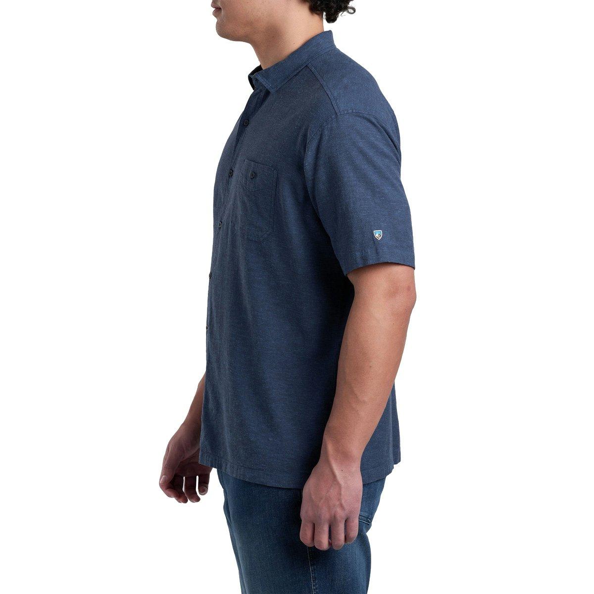 Men's Getaway Short-Sleeve Shirt - Blue - Image 3