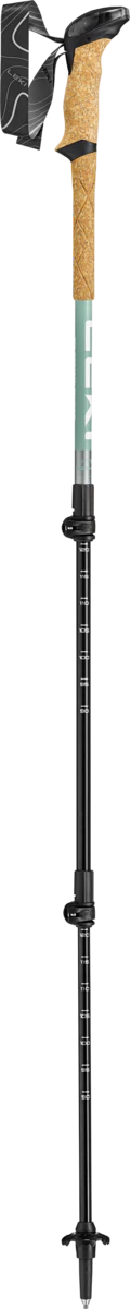 Makalu Lite Compact Walking Poles - Green