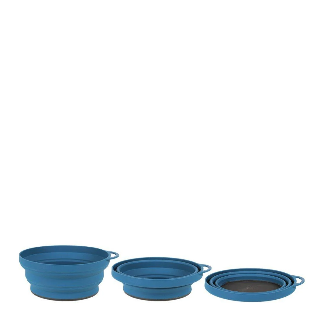 Ellipse Silicone Flexi Bowl - Navy - Image 2