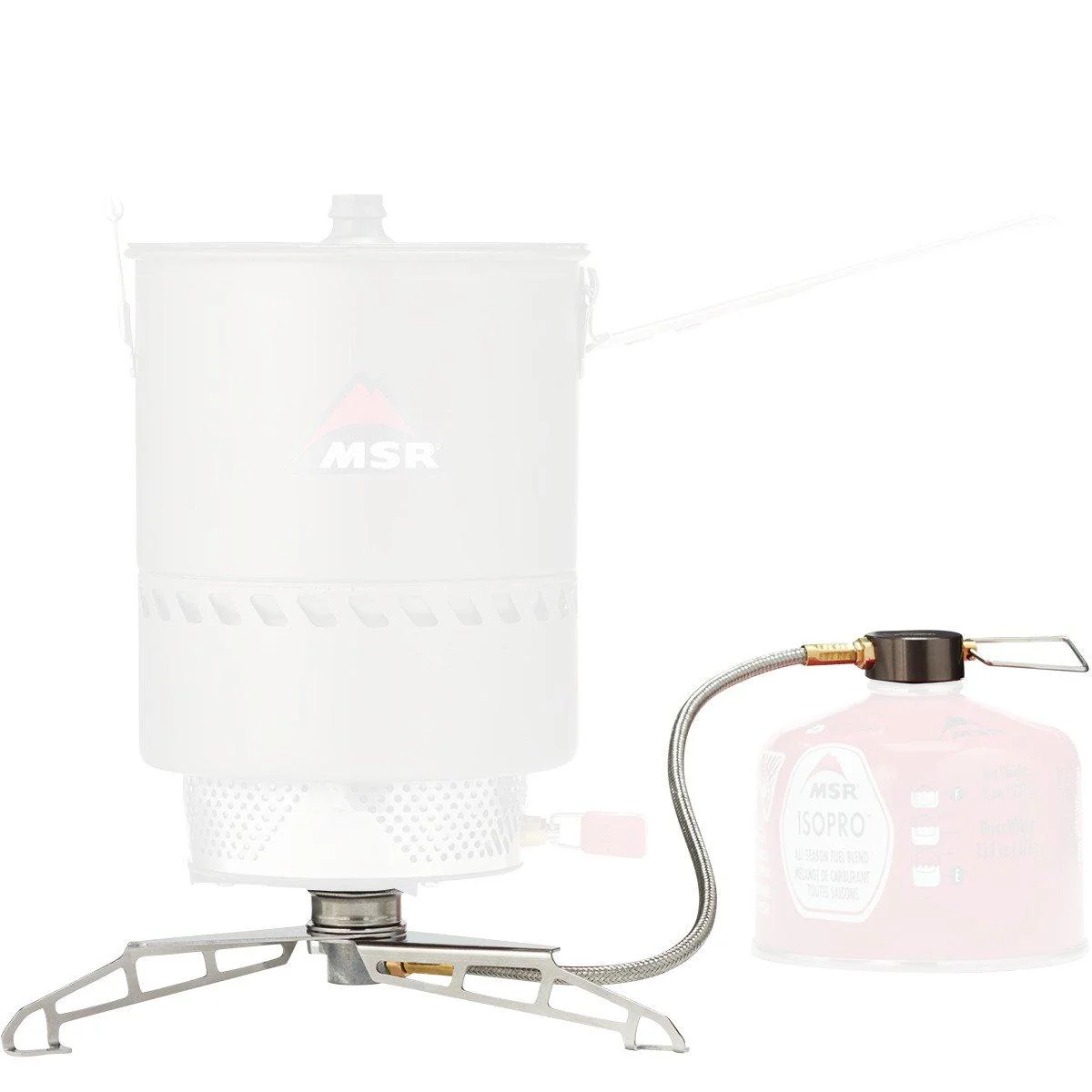 LowDown Remote Camping Stove Adapter