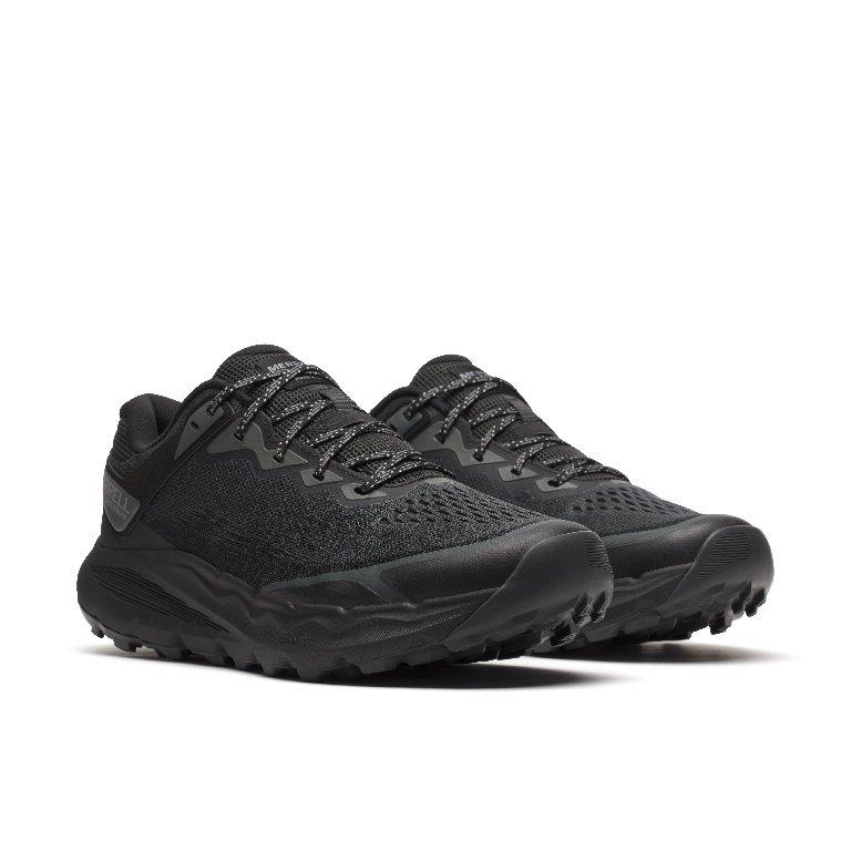 Men's Nova 4 Waterproof Running Shoes - Black - Image 2