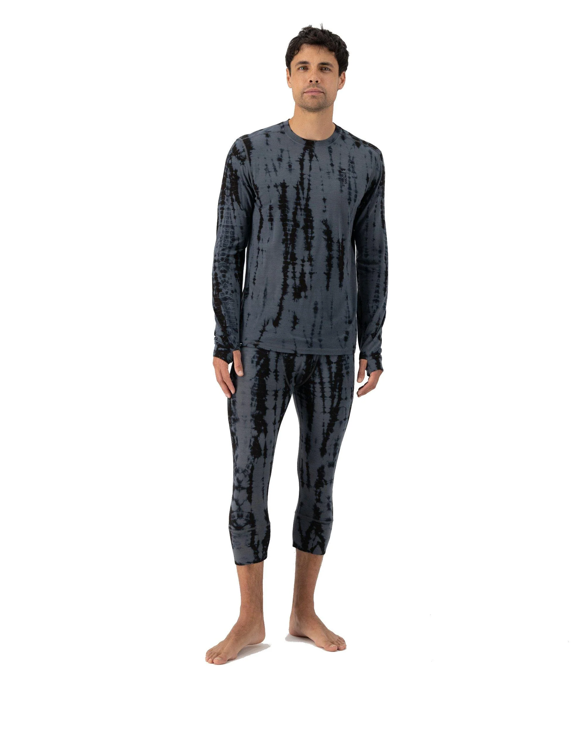 Men's Cascade 200 Long-Sleeve Base Layer - Grey - Image 5