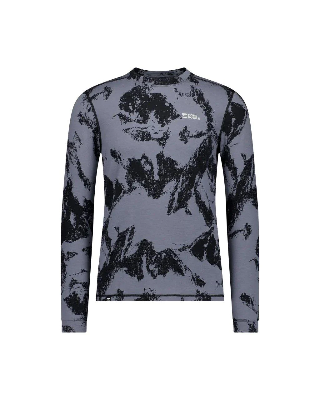Men's Cascade 200 Merino Long-Sleeve Base Layer Top - Grey