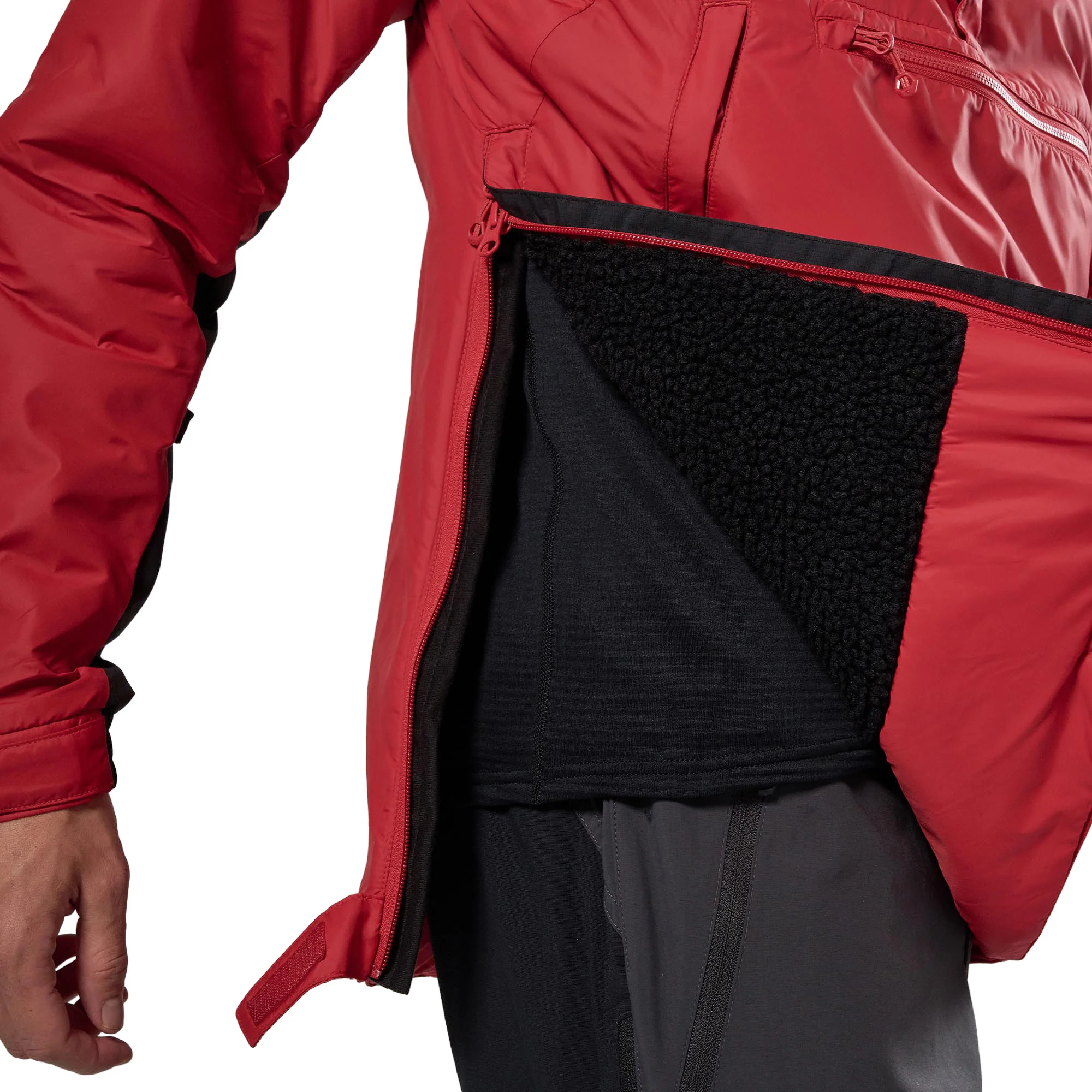 Men's Extreme Smock Jacket - Red - Image 8