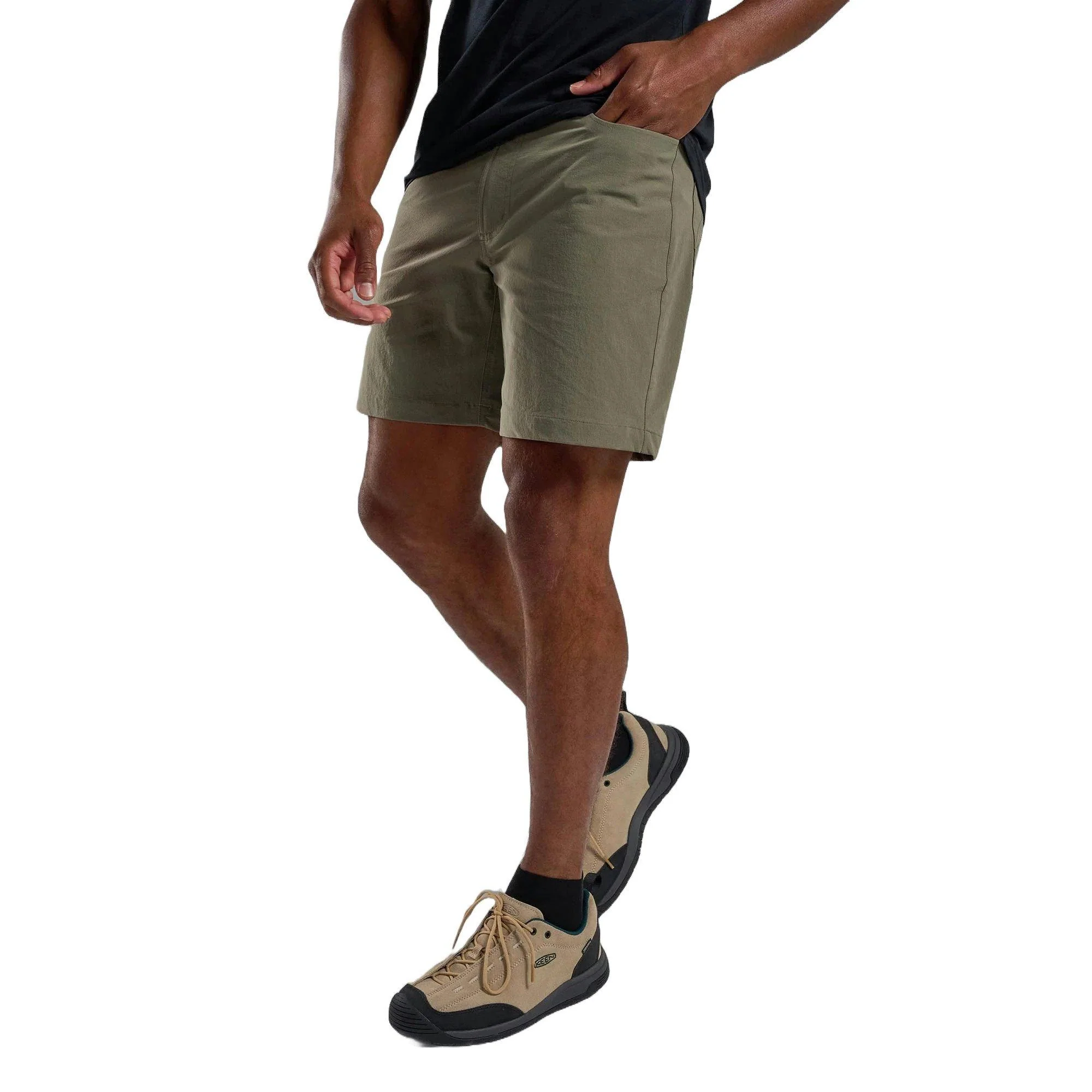 Men's Genoa Lite Shorts - Green - Image 2