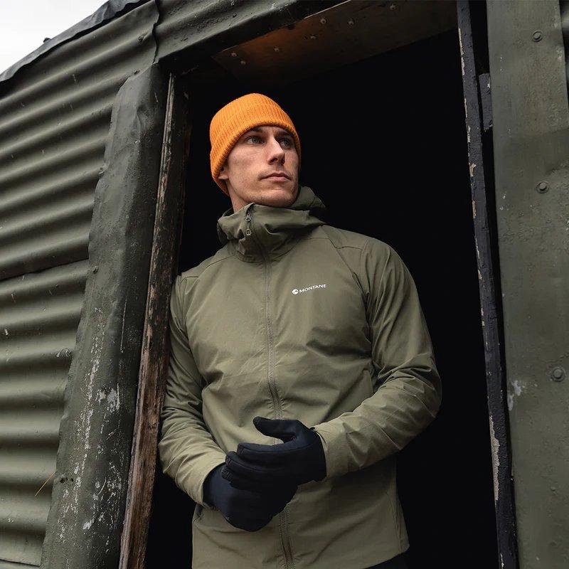 Men's Khamsin Hooded Softshell Jacket - Green - Image 2