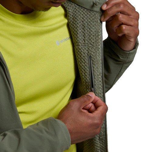 Men's Khamsin Hooded Softshell Jacket - Green - Image 4