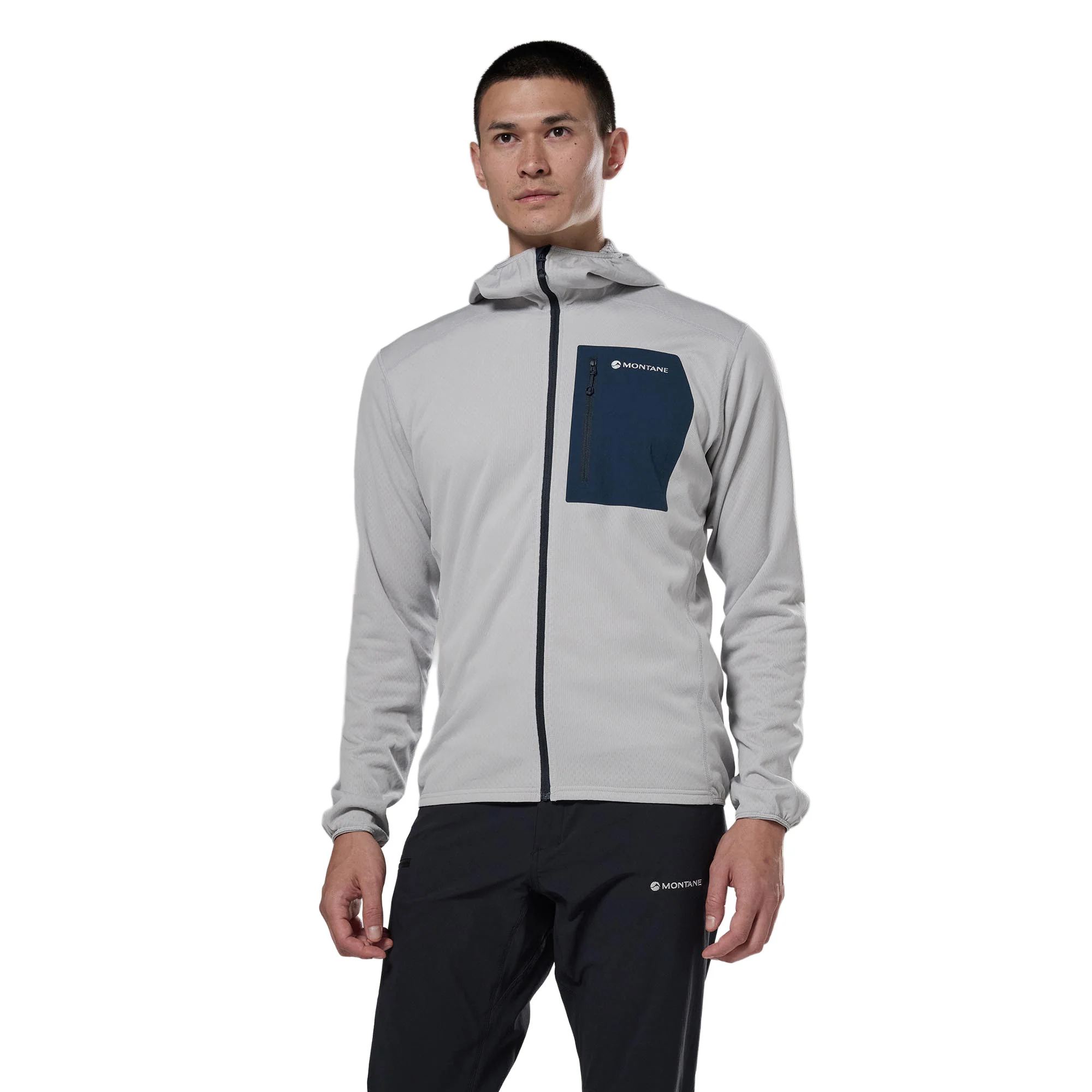 Men's Zepher Fleece Hoodie - Grey - Image 2