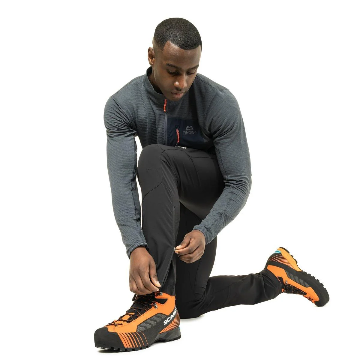 Men's Ibex Mountain 2.0 Pants - Long - Black - Image 8
