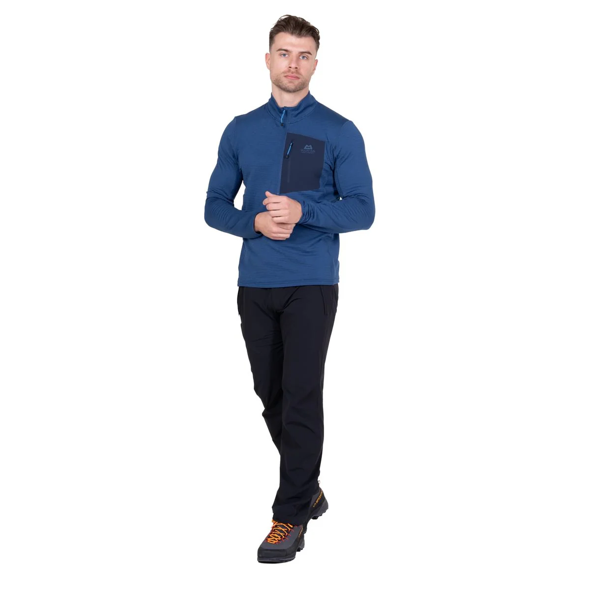 Men's Lumiko Zip-T Top - Blue - Image 6