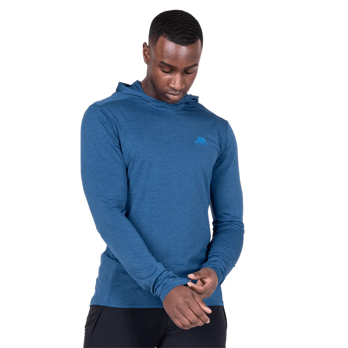 Men's Glace Hooded Top - Blue - Image 2