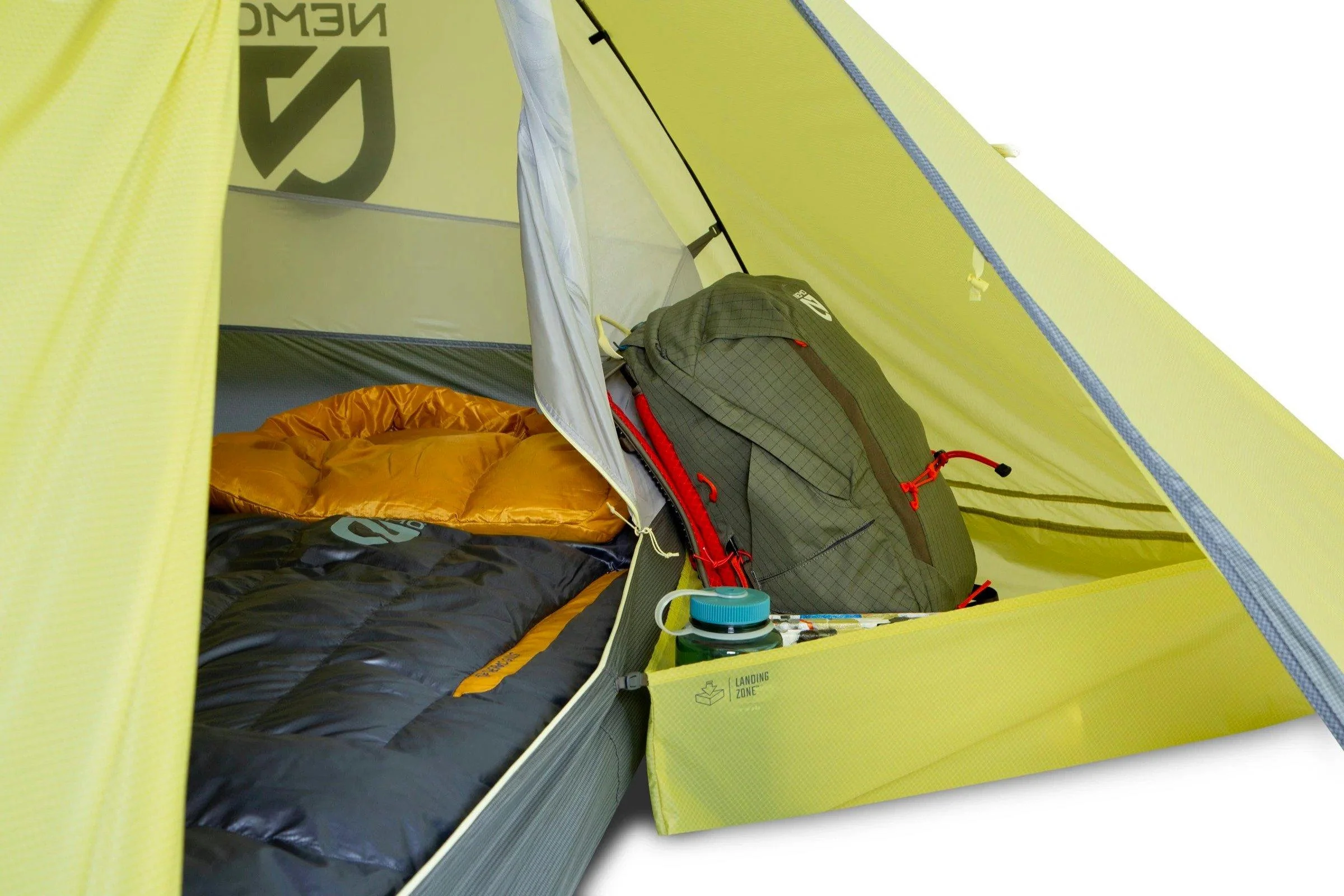 Dagger Osmo Lightweight 2-Person Backpacking Tent - Green - Image 4
