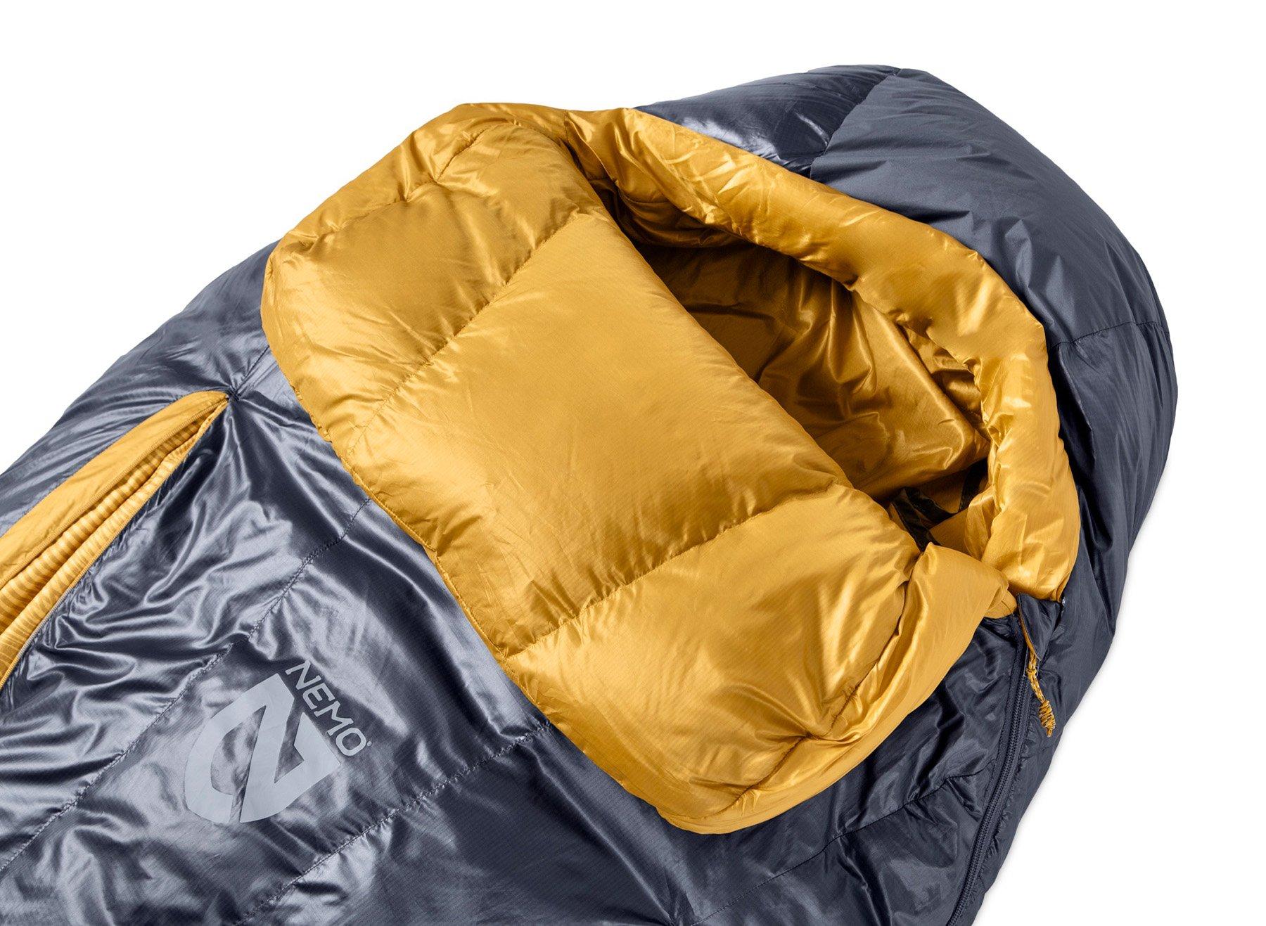 Disco 15 Reg 2025 Sleeping Bag - Yellow - Image 4