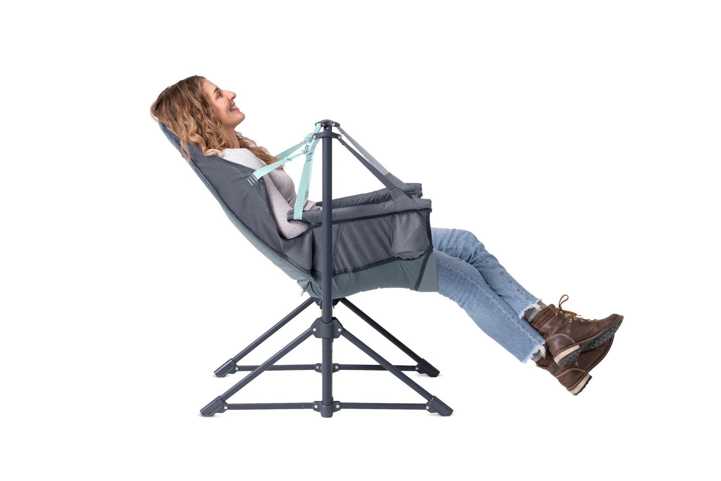 Stargaze EVO-X Folding Reclining Camp Chair - Blue - Image 8