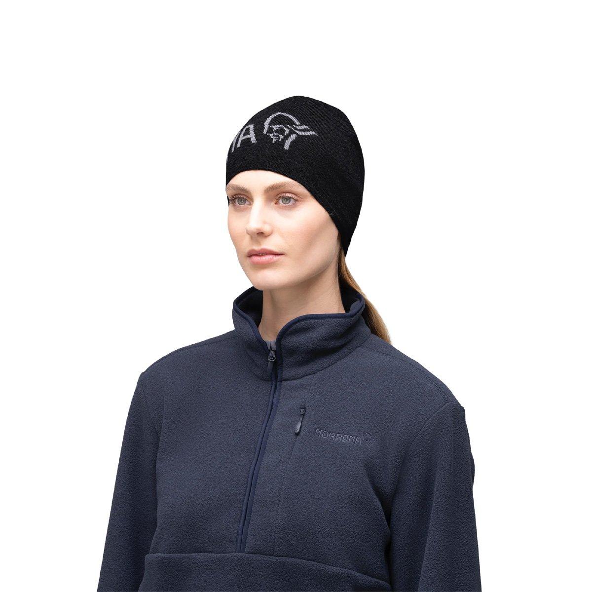 Unisex 29 Light Merino Logo Beanie - Black - Image 2