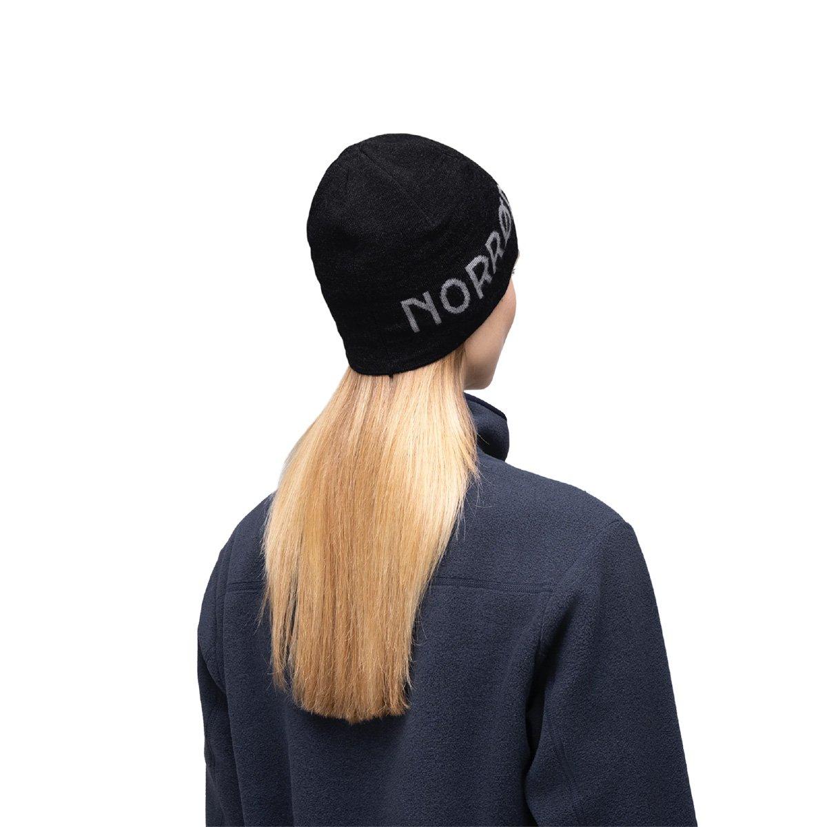 Unisex 29 Light Merino Logo Beanie - Black - Image 4