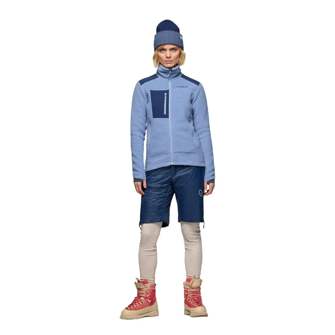 Women's Trollveggen Warm3 Fleece Jacket - Blue - Image 3