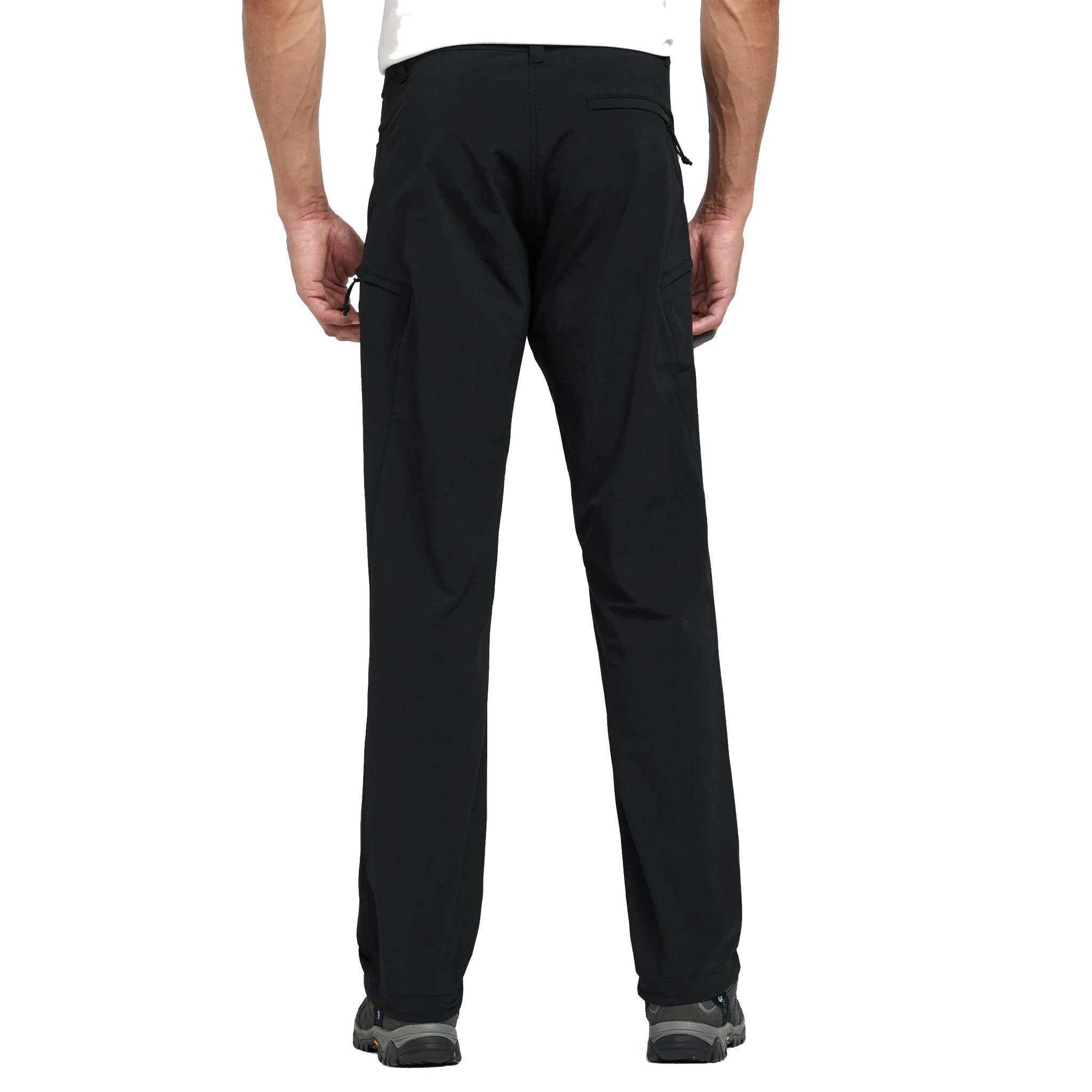 Men's Tech Walking Trousers (Reg) - Black - Image 3