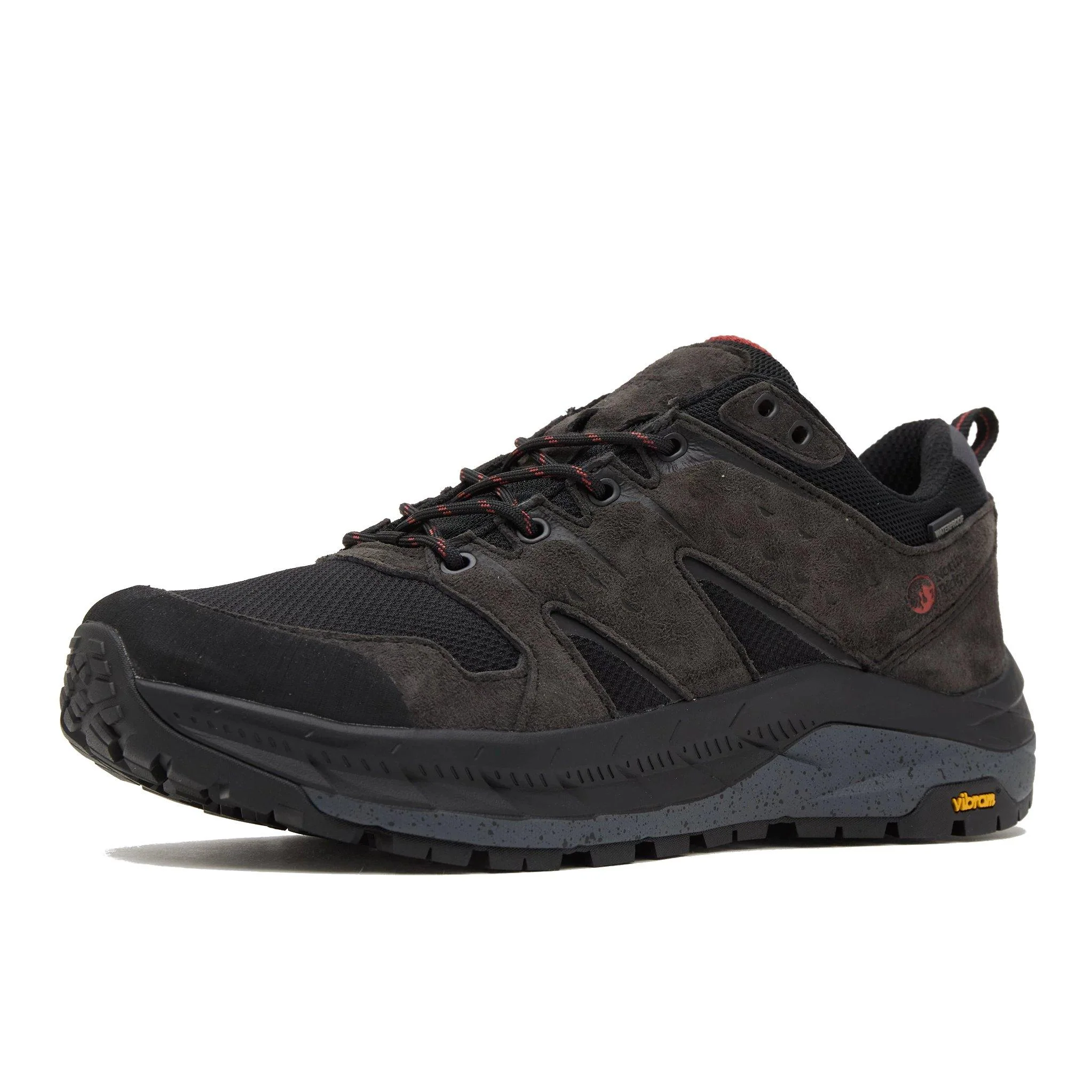 Men’s Swift Waterproof Low Hiking Shoes - Black - Image 3