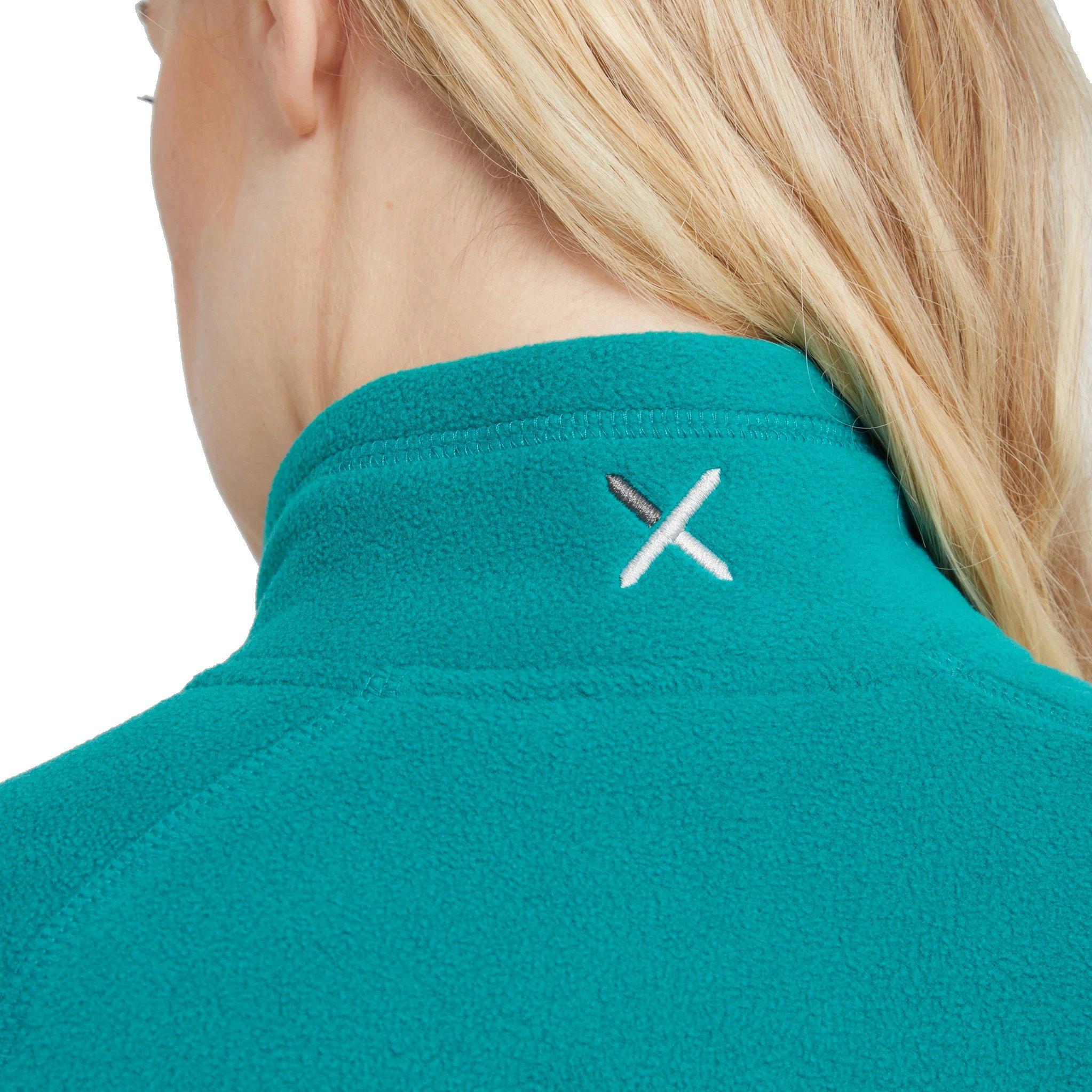Women's Ardmore 1/2 Zip Fleece - Teal - Image 5