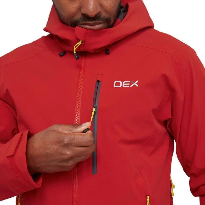 Men's Aonach II Waterproof Jacket - Red - Image 6