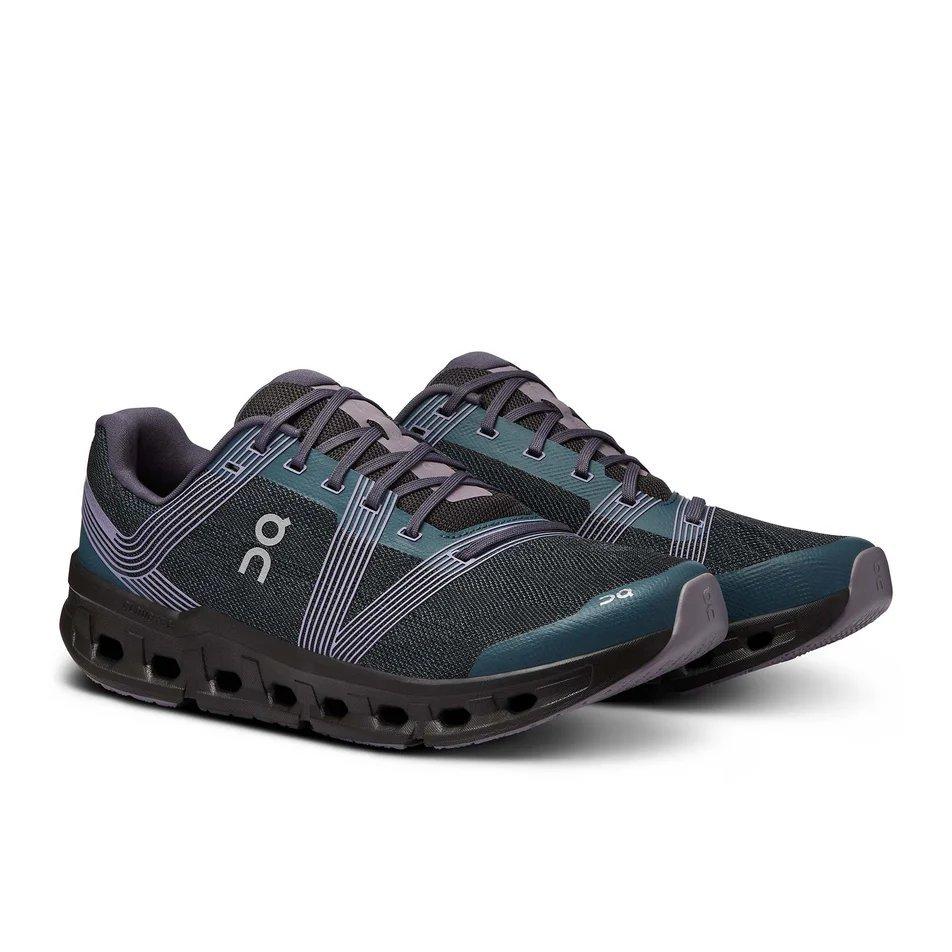 Men's Cloudgo Running Trainers - Black - Image 2
