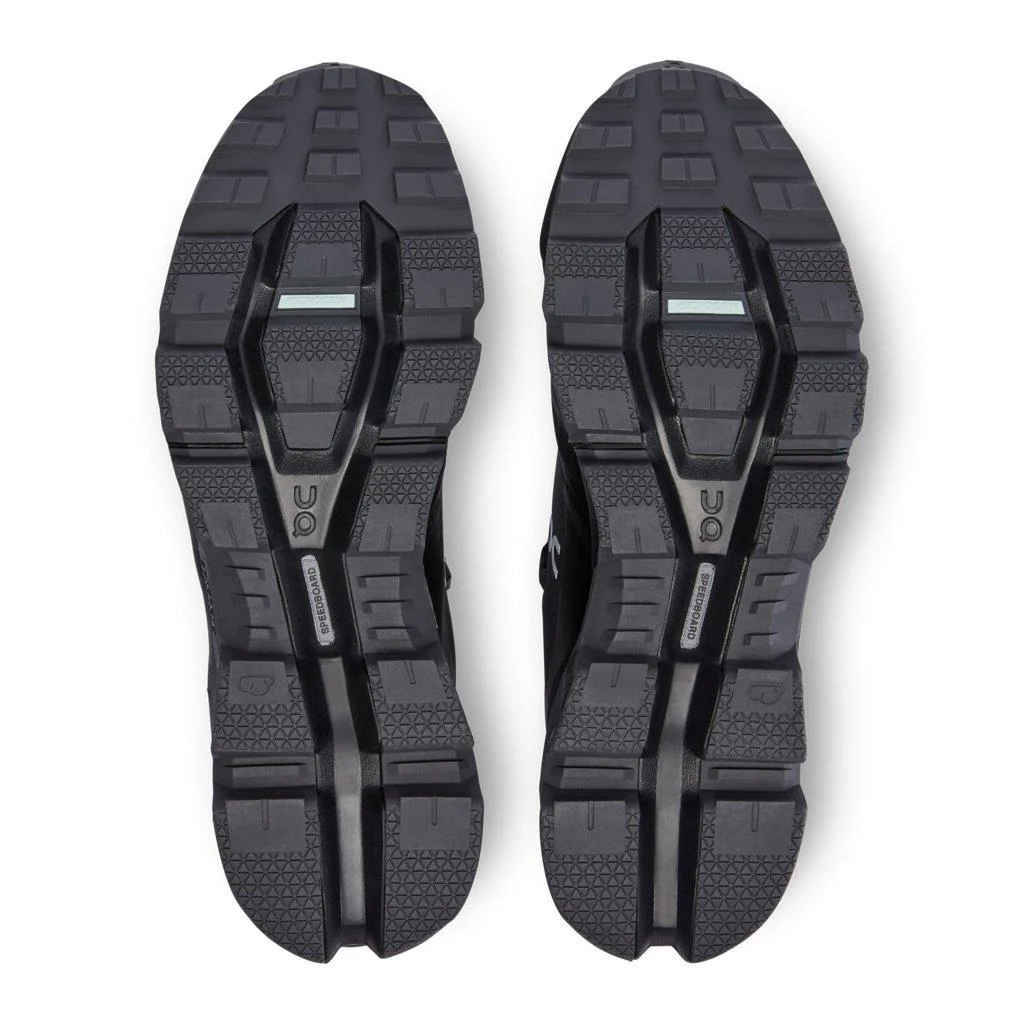 Men's Cloudwander Waterproof Hiking Shoes - Black - Image 4