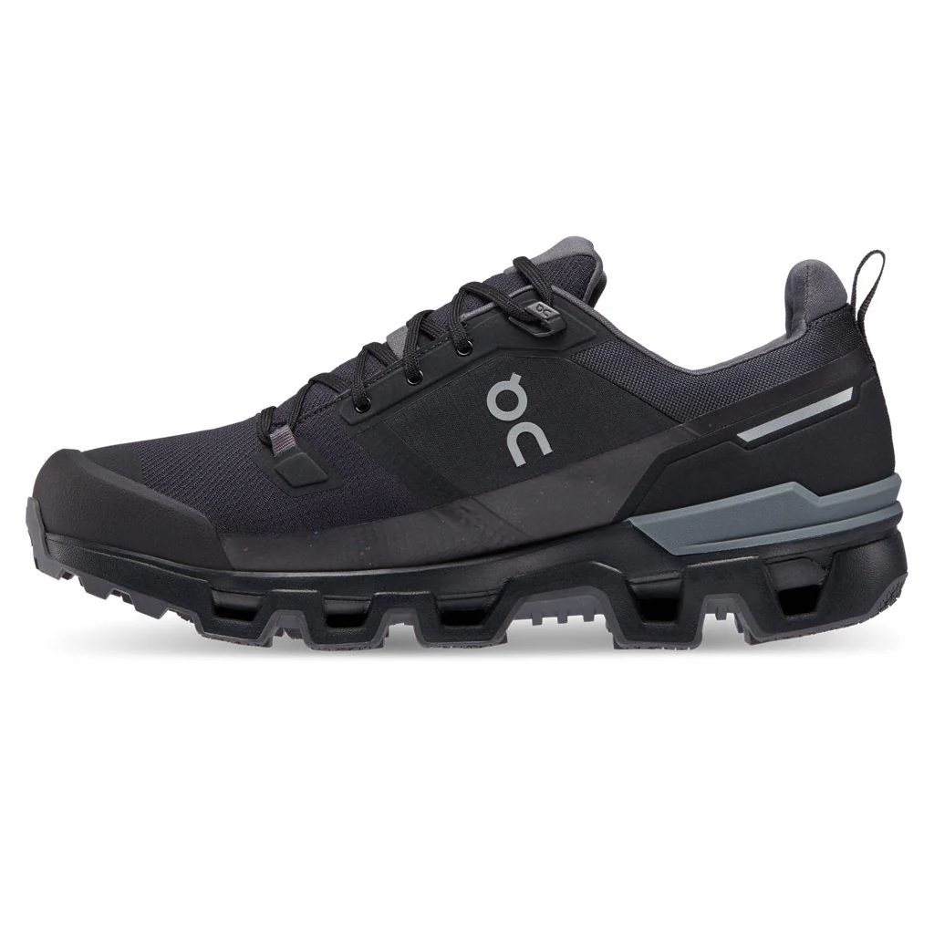 Men's Cloudwander Waterproof Hiking Shoes - Black - Image 5