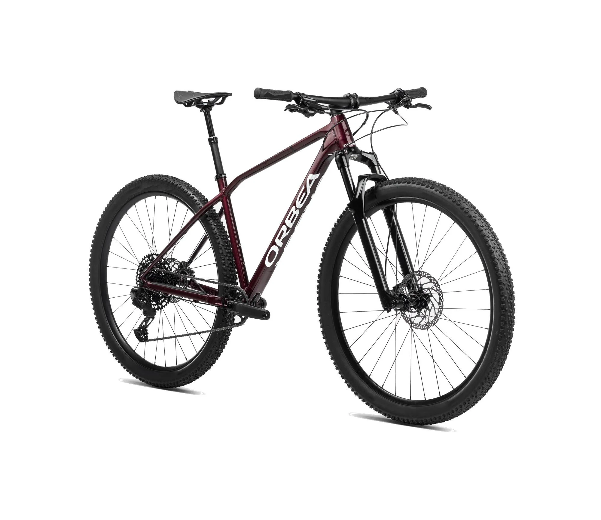 Alma H30 Hardtail Mountain Bike - Red - Image 2