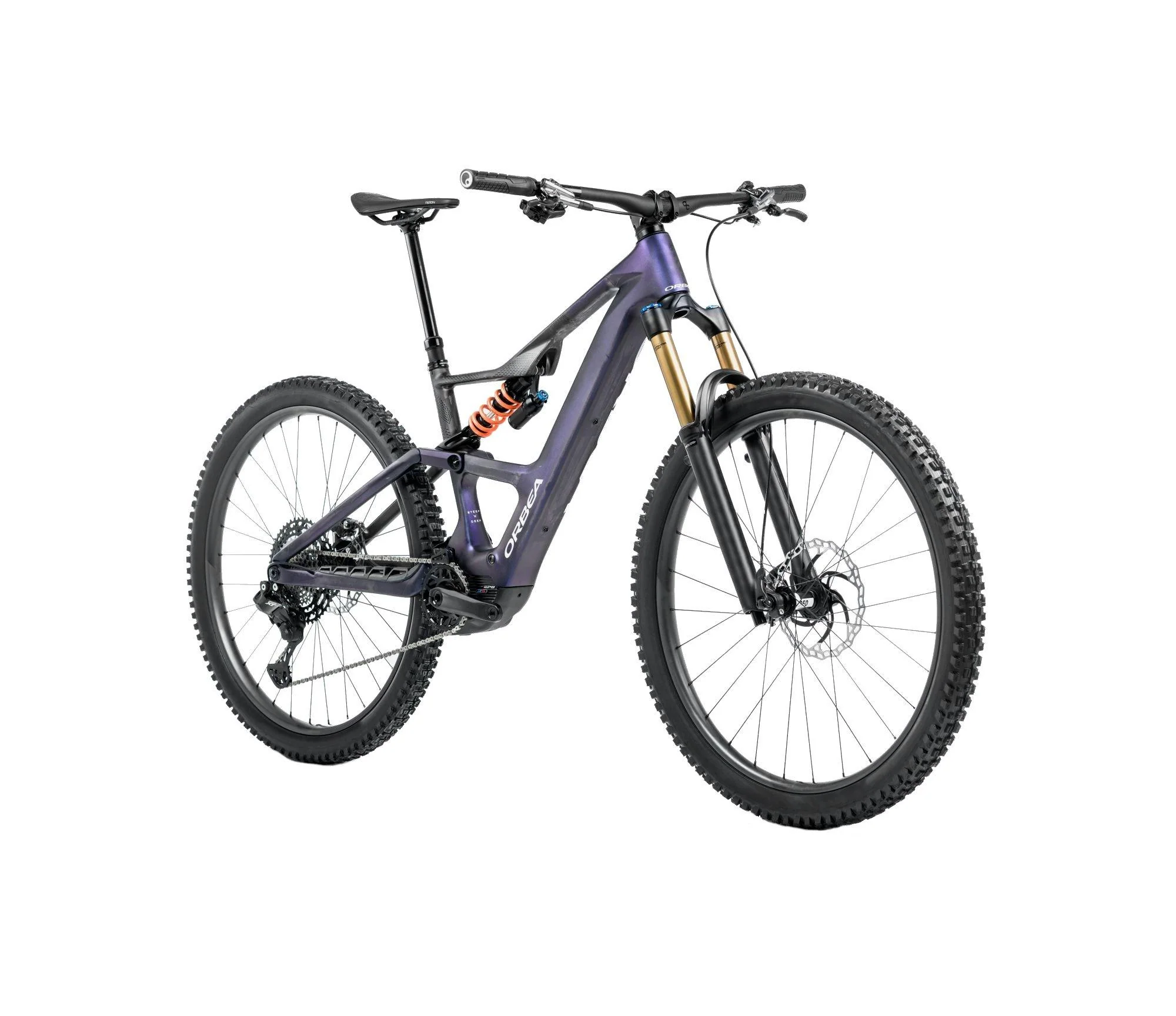 Rise LT M10 Mountain E-Bike - Blue - Image 2