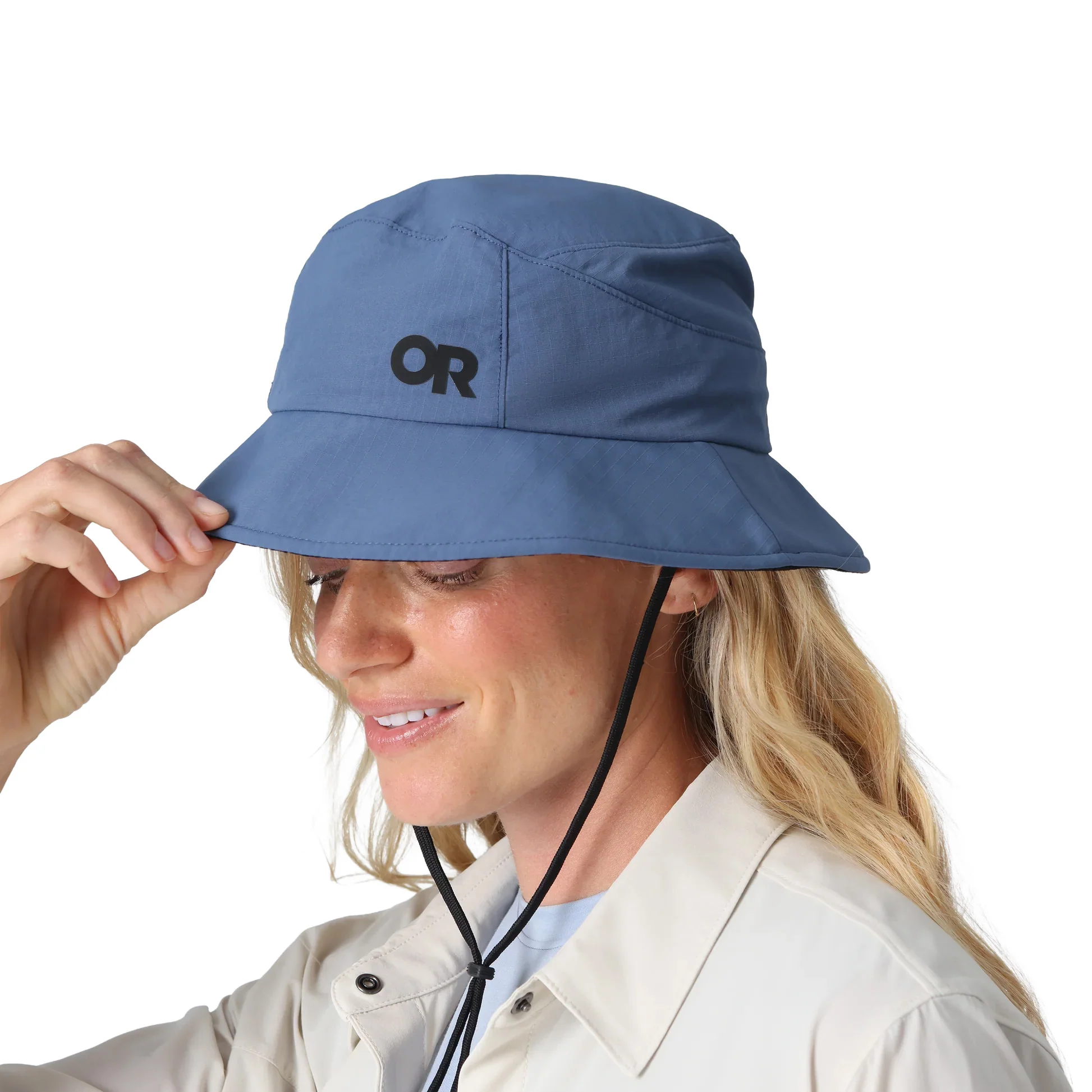 Unisex Sun Bucket Hat - Blue - Image 5