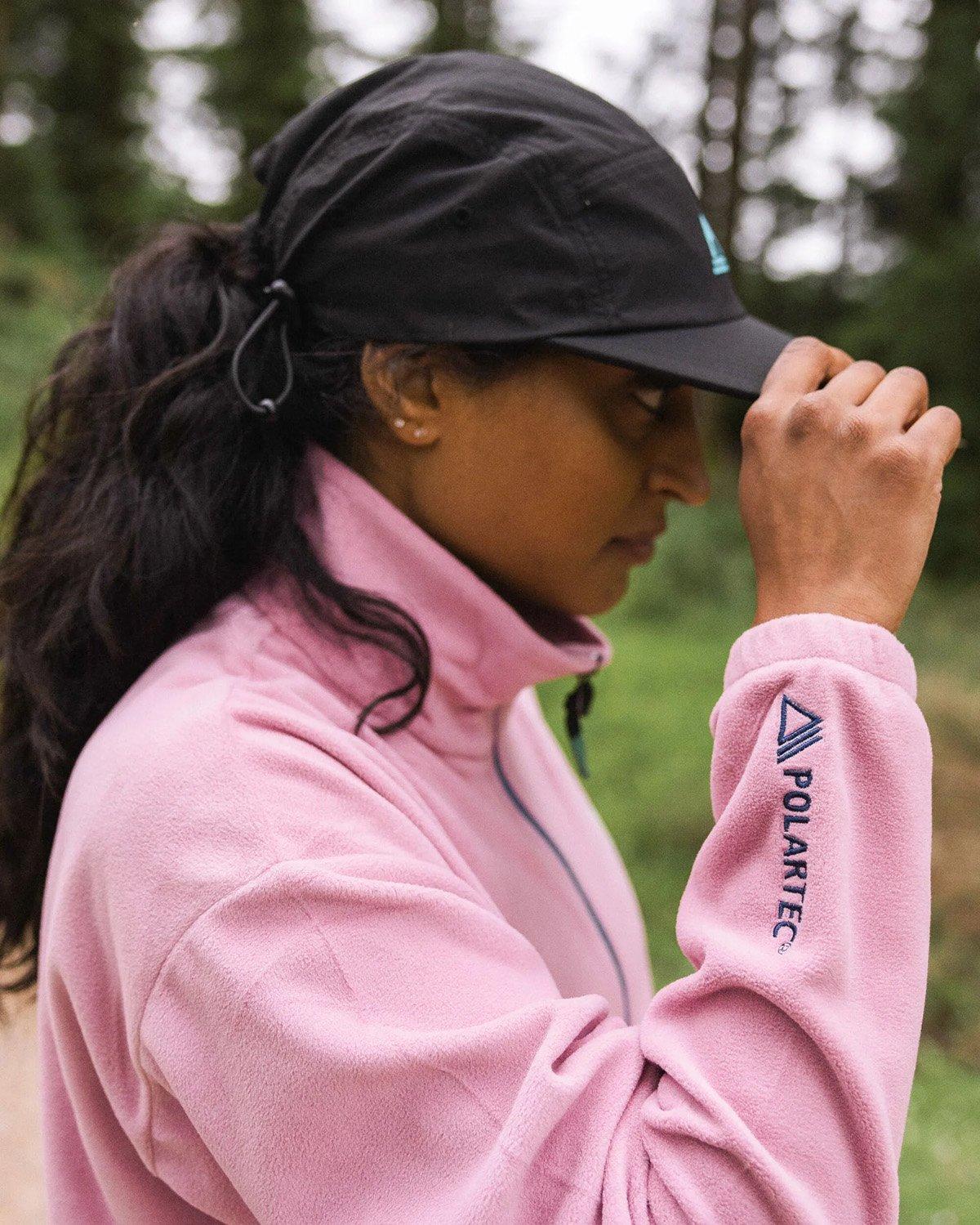 Women's Ayla Micro Polartec 1/2 Zip Fleece - Pink - Image 2