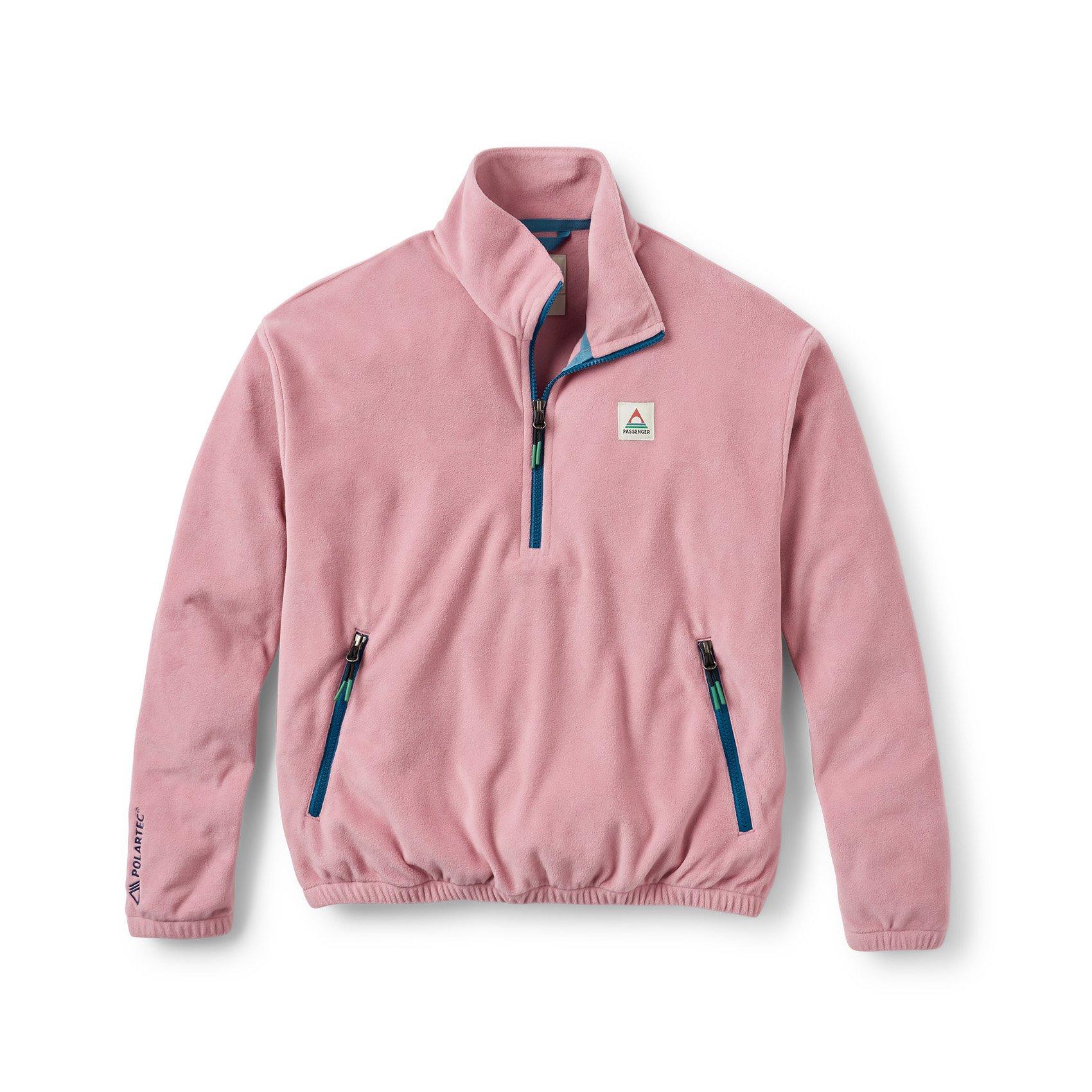 Women's Ayla Micro Polartec 1/2 Zip Fleece - Pink - Image 8