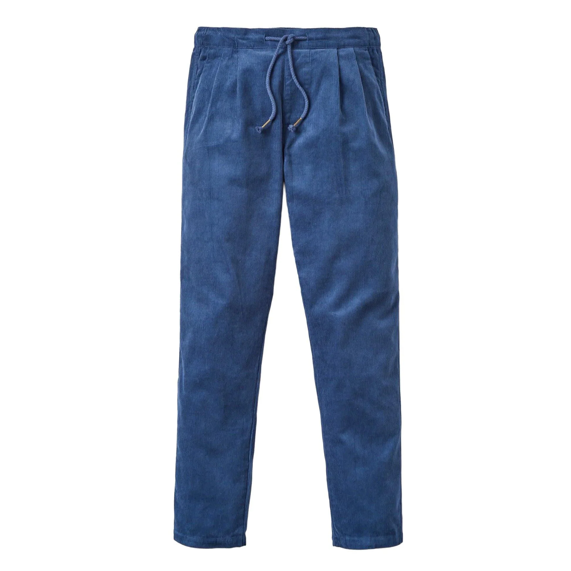 Women's Compass Corduroy Trousers - Regular - Navy - Image 8
