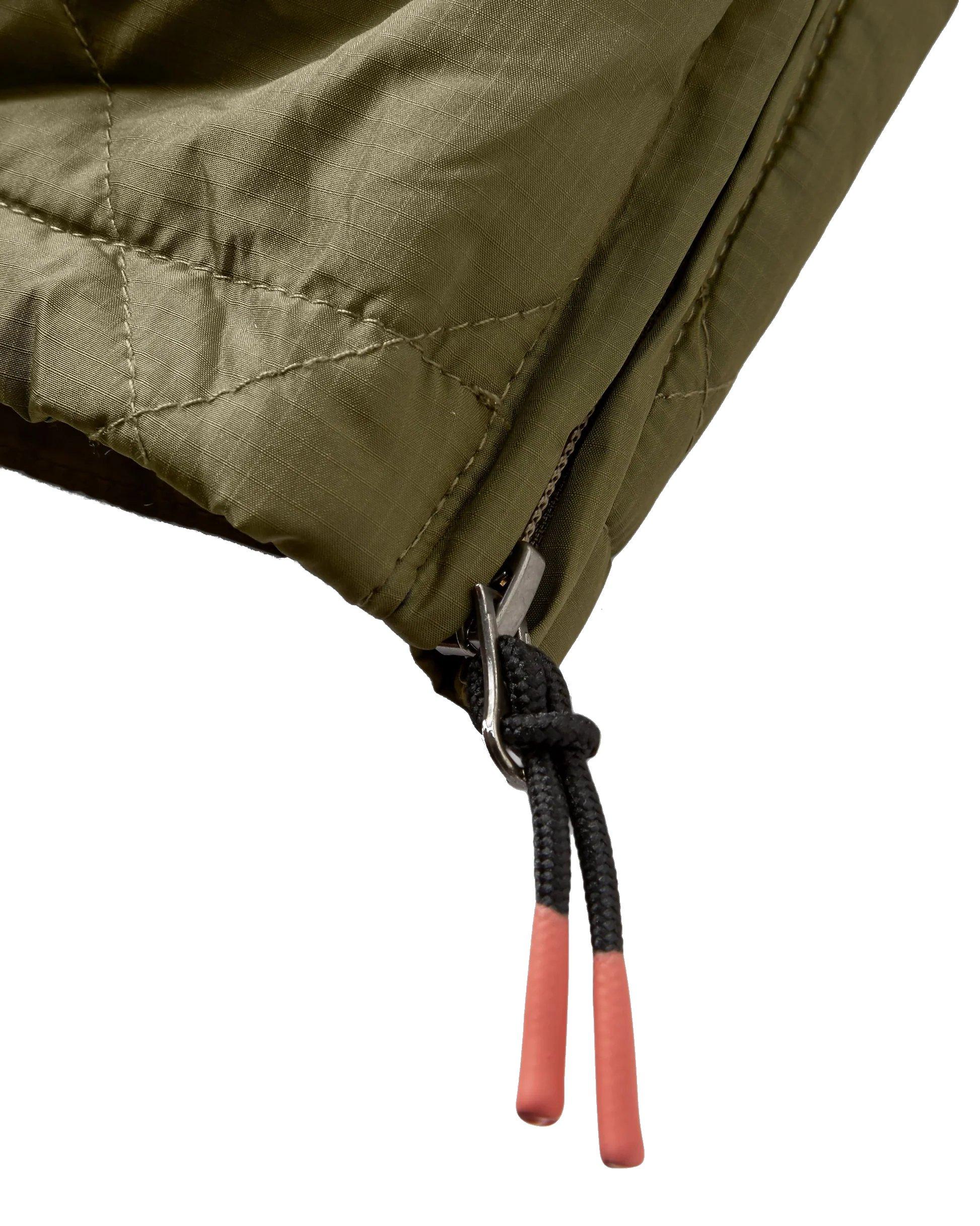 Men's Oceanic Insulated 1/2 Zip Jacket - Green / Black - Image 6