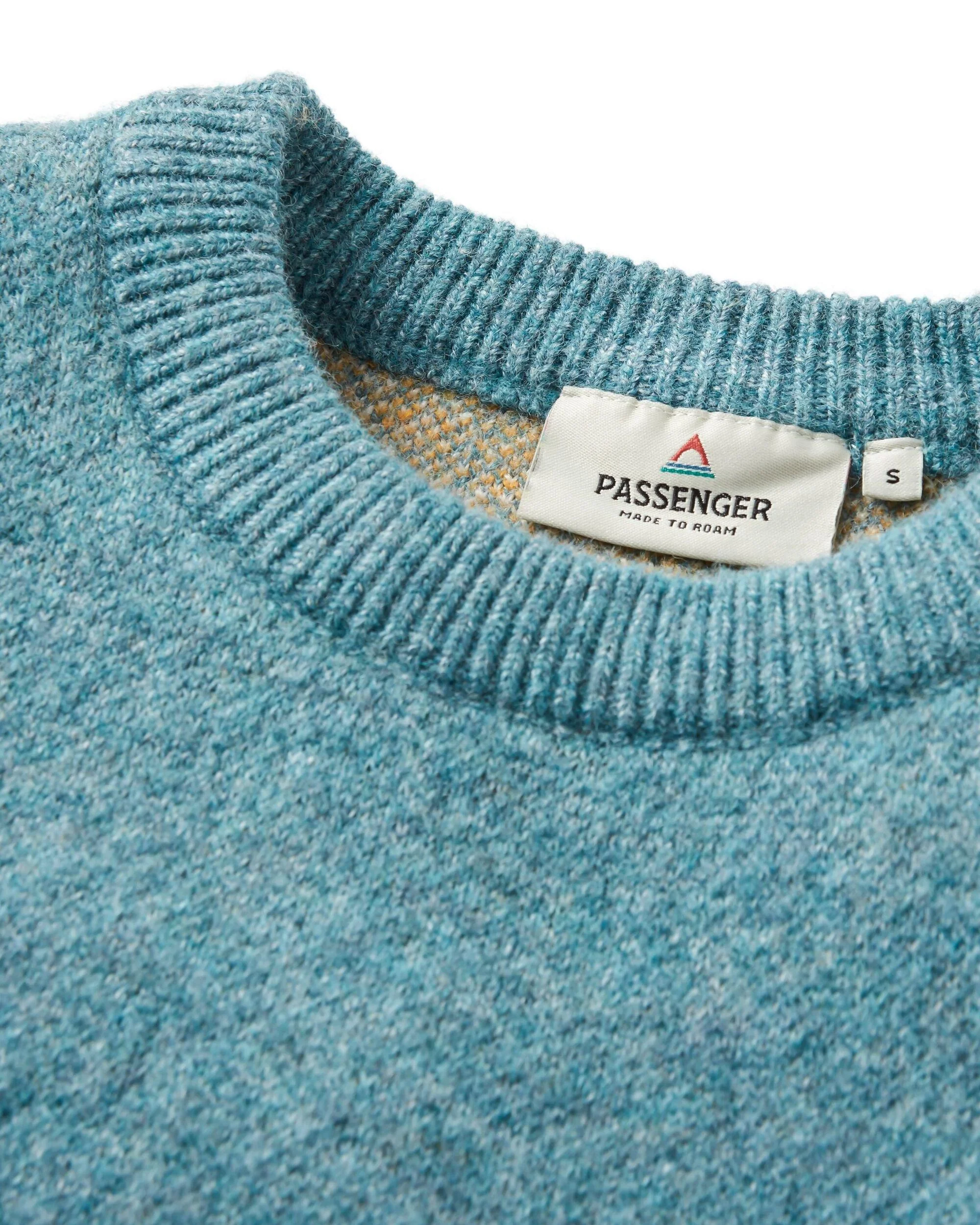 Women's Vista Knitted Jumper - Light Blue - Image 2