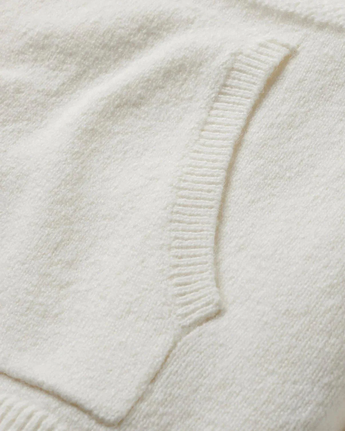 Women's Cove Knitted Hoodie - Off White - Image 5