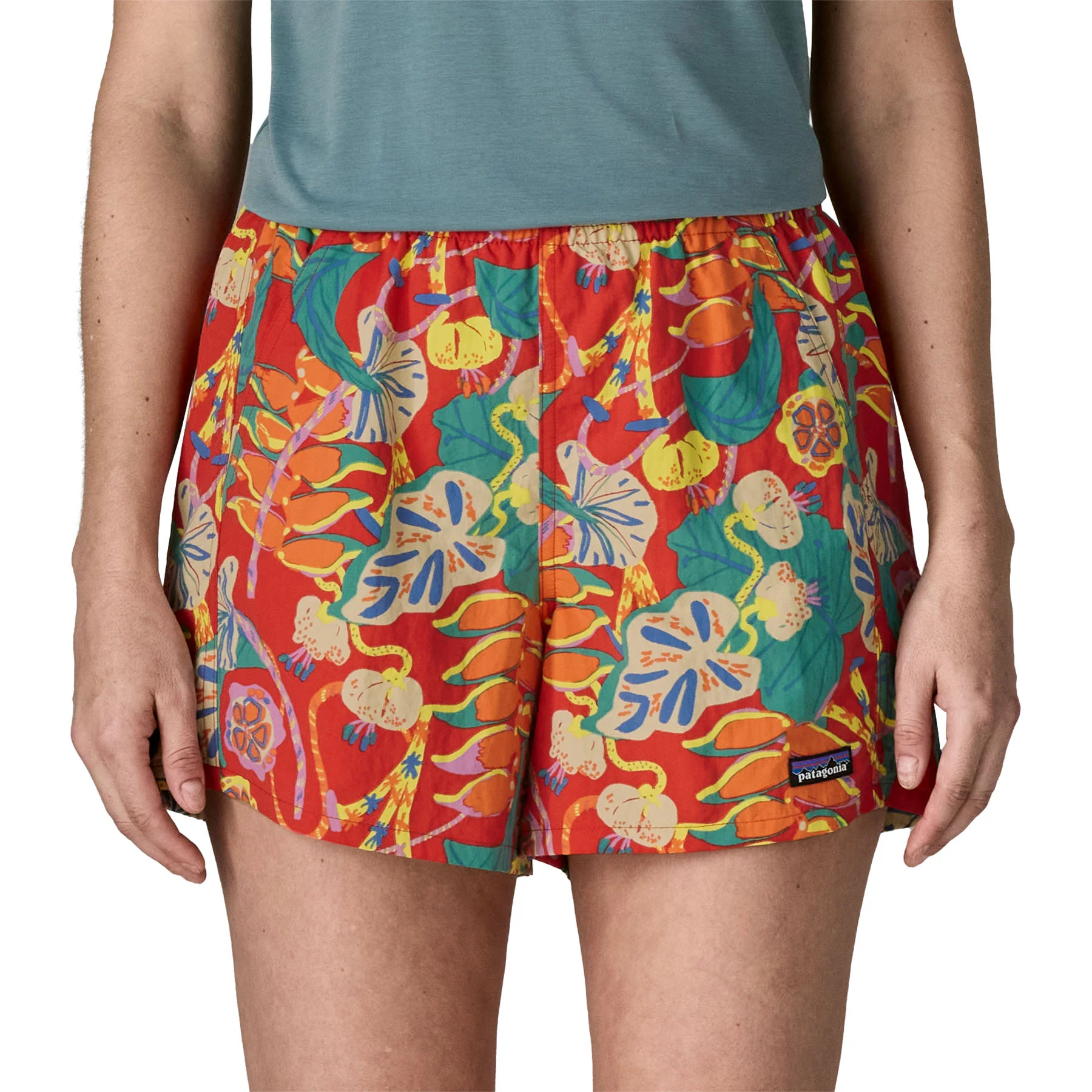 Women's Baggies 5" Shorts - Red - Image 2