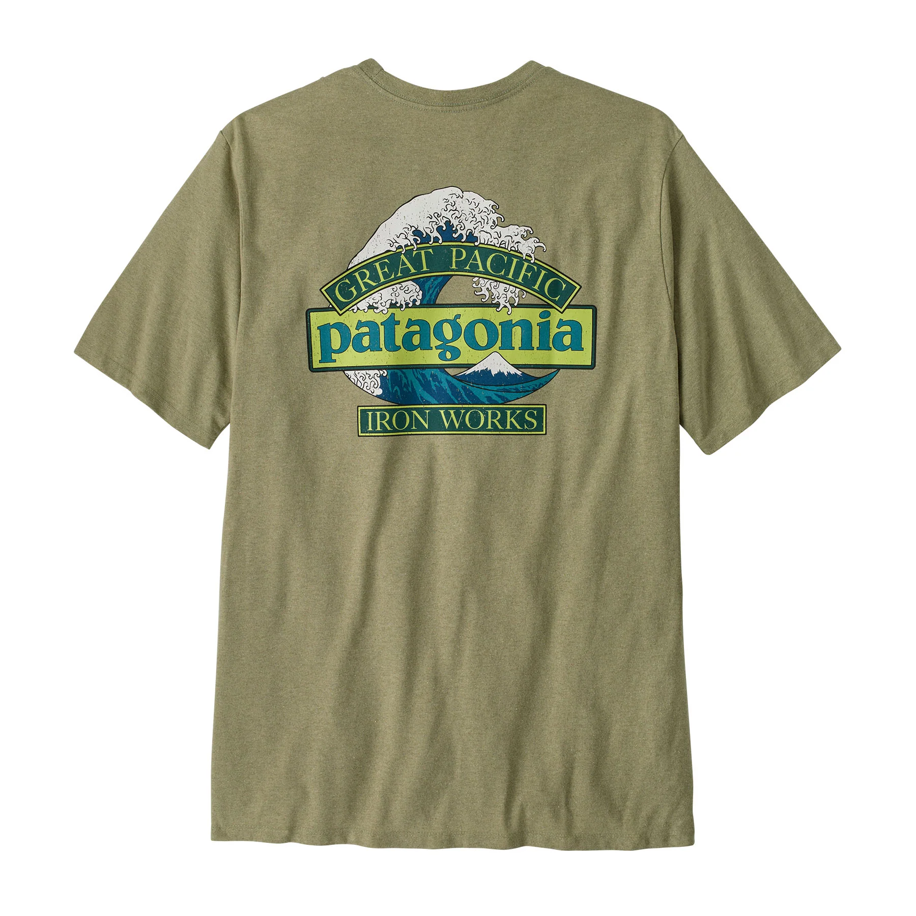 Men's Great Waves Responsibili-Tee® T-Shirt - Green - Image 2