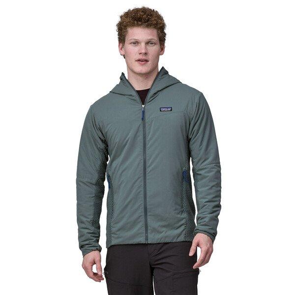 Men's Nano Air Light Hybrid Hoody - Green - Image 2