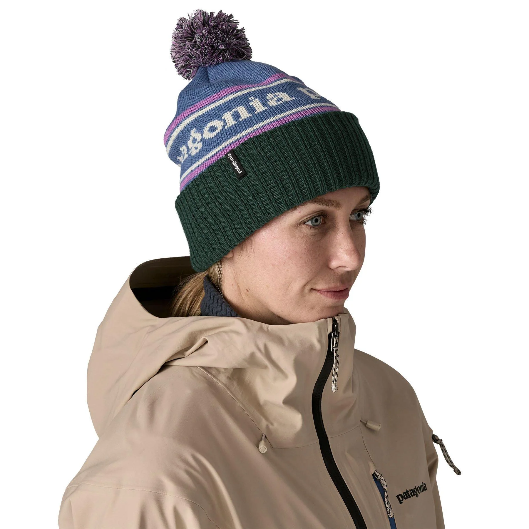 Unisex Powder Town Beanie - Blue - Image 2