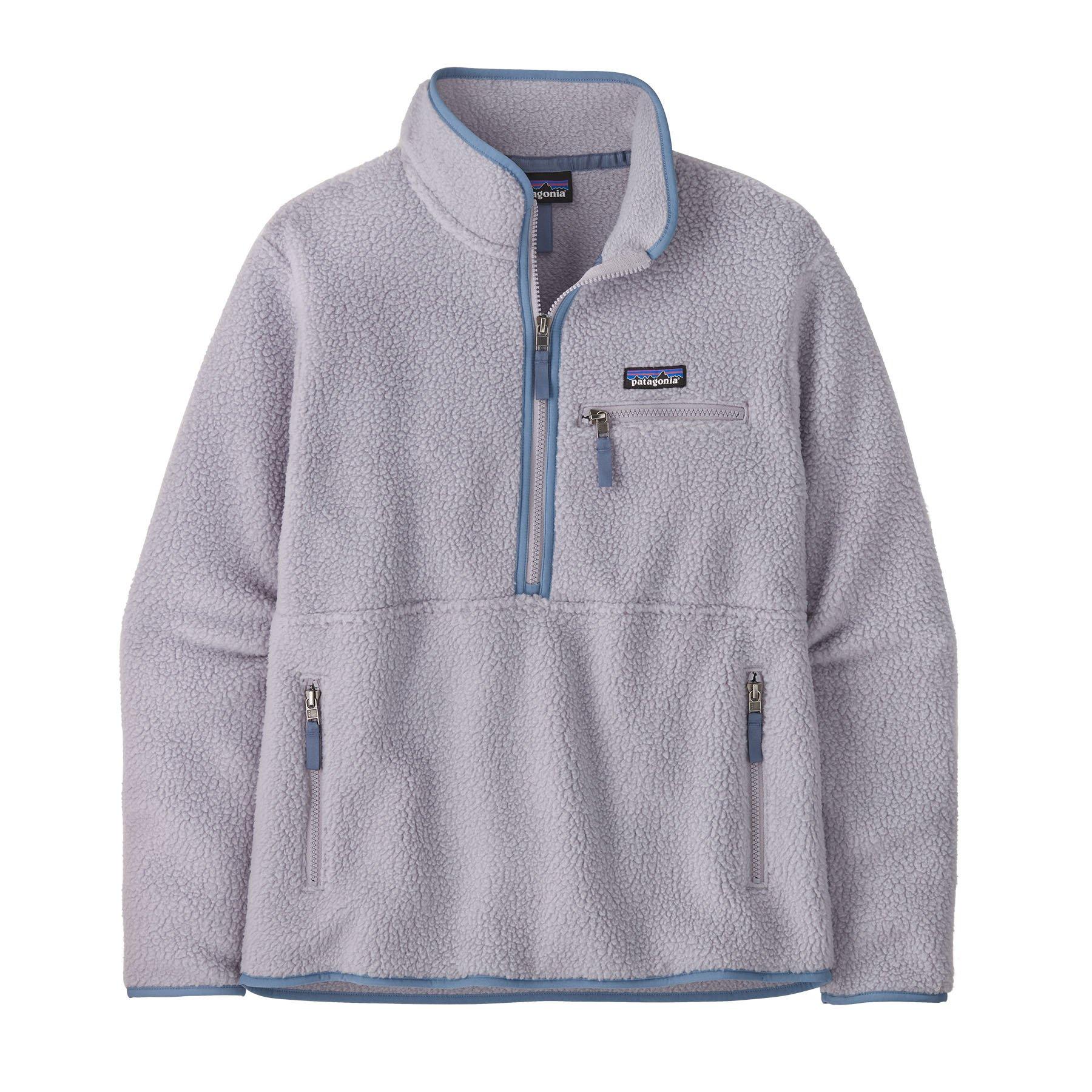 Women's Retro Pile Marsupial Fleece - Purple