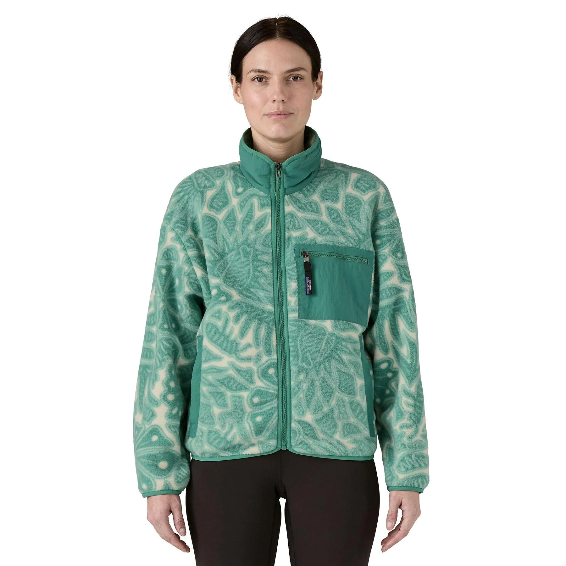 Women's Synchilla Fleece Jacket - Green - Image 2