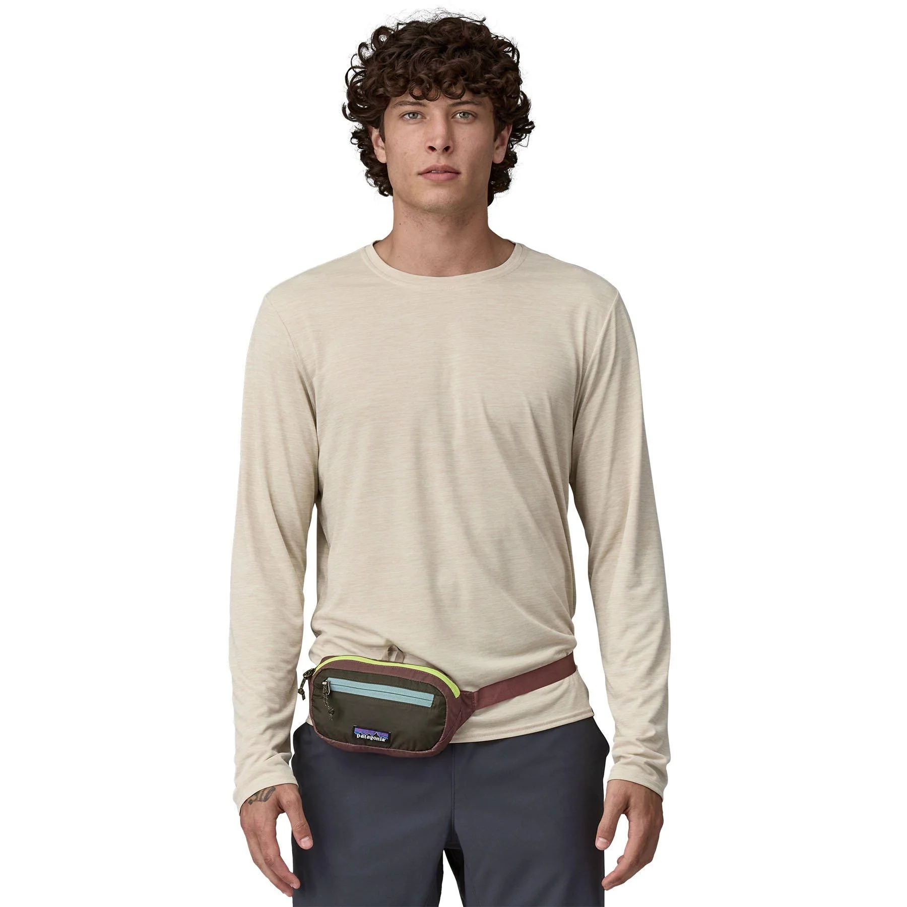 Ultralight Black Hole Mini Hip Pack - Green / Brown - Image 3
